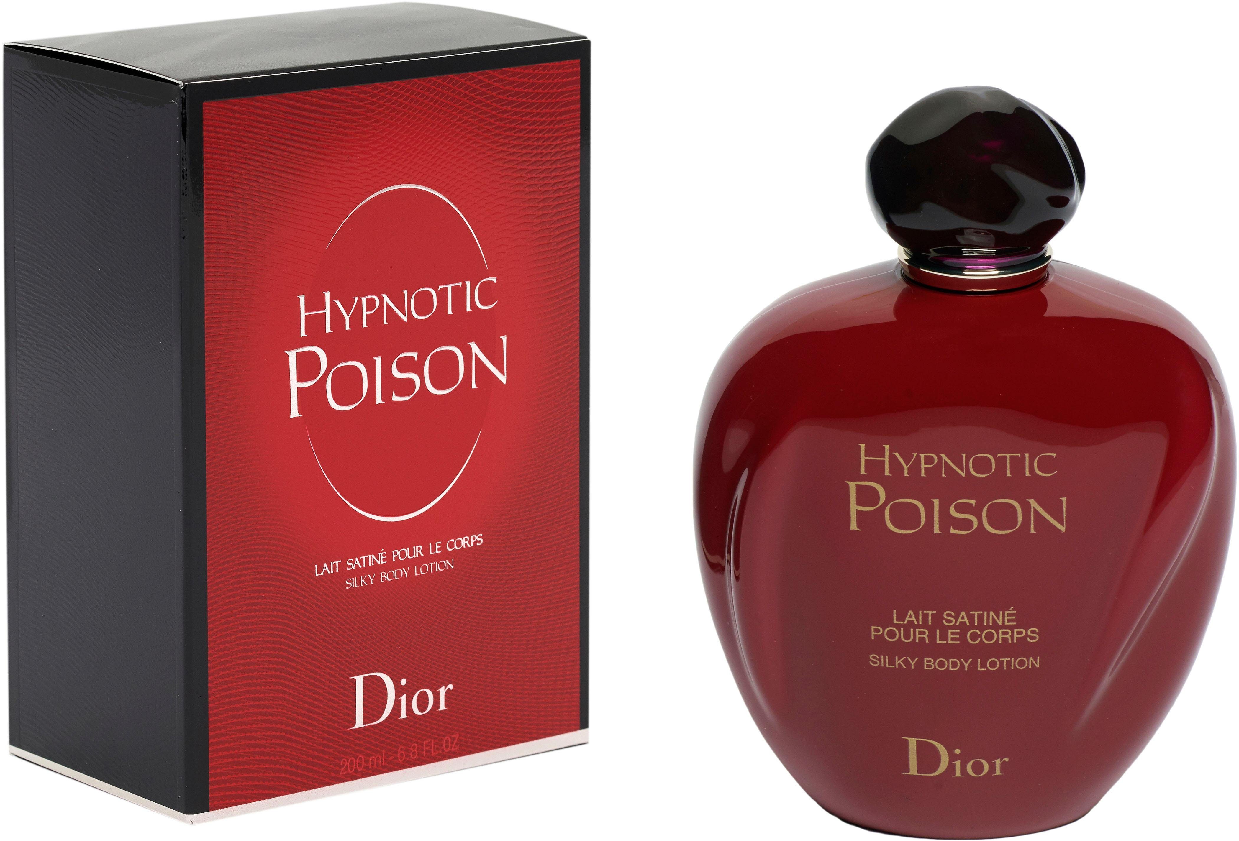 Dior Bodylotion Hypnotic Poison, Verführerischer Duft mit floralen und holzigen Noten.