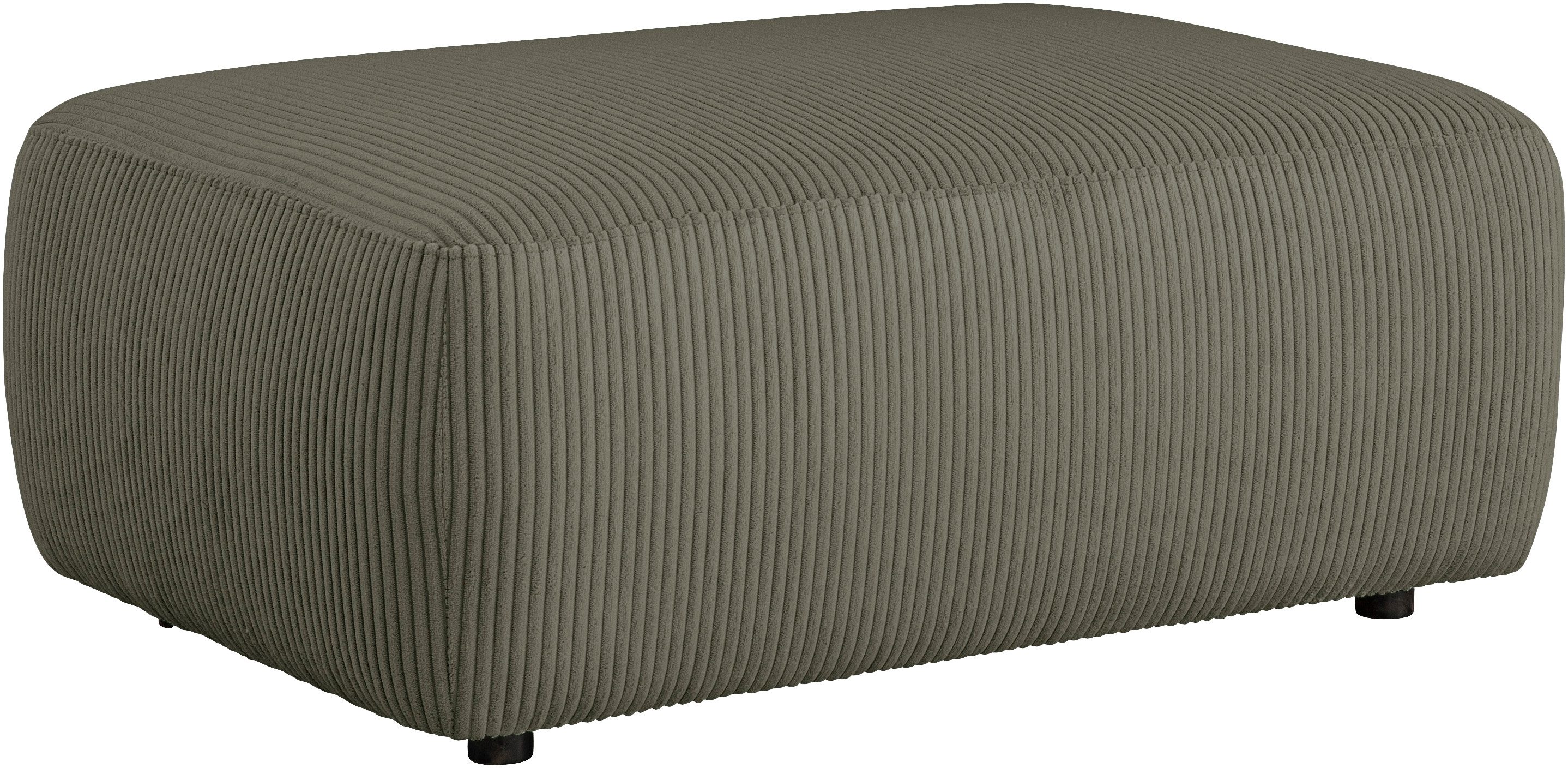INOSIGN Polsterhocker Torge, Hocker in Cord, günstig online kaufen