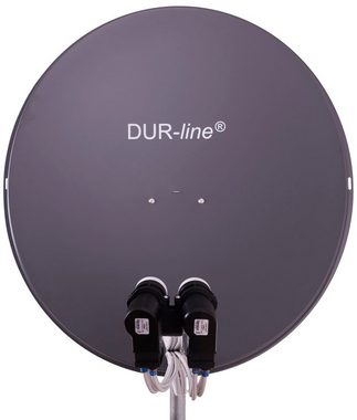 DUR-line DUR-line MDA 90 Anthrazit - Alu Sat-Antenne Sat-Spiegel