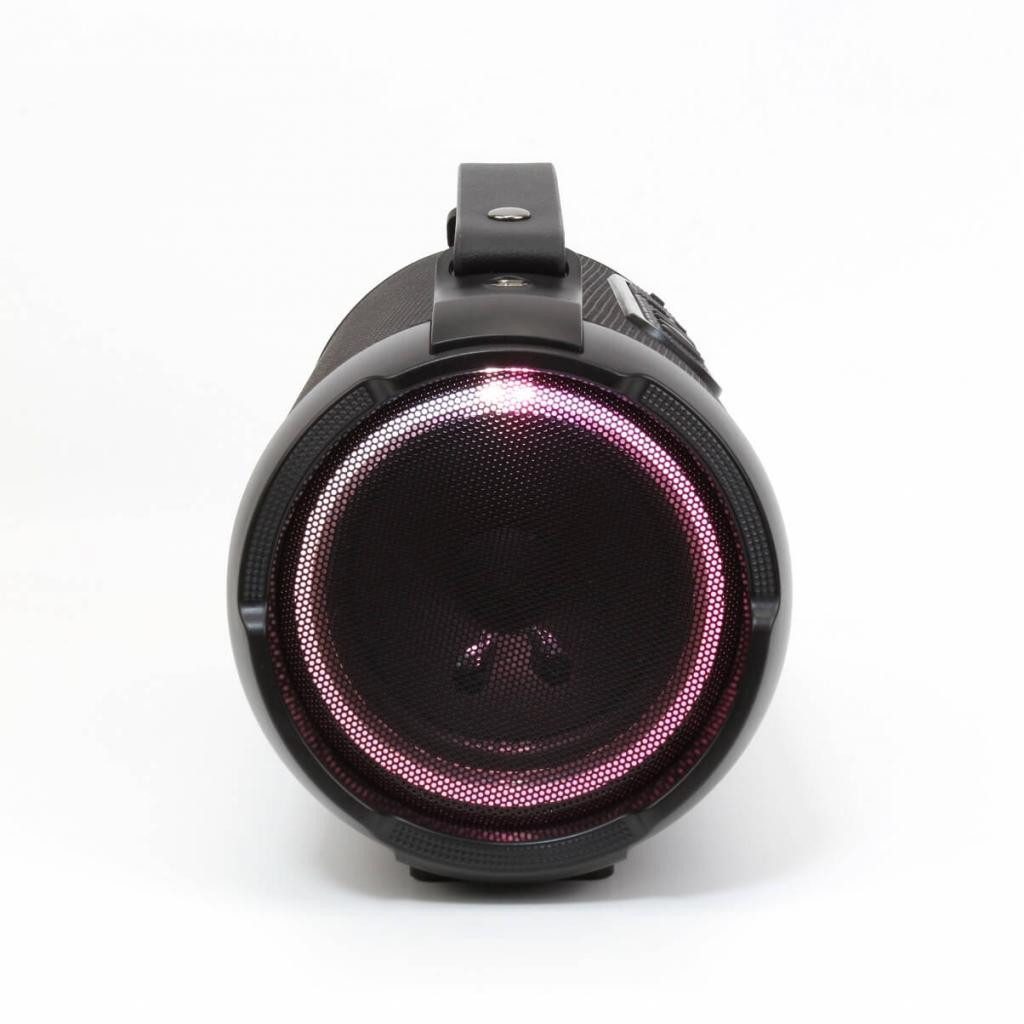 Denver BTG-408 Mobiler Bluetooth Lautsprecher in schwarz Bluetooth-Lautsprecher (Bluetooth, 9.5 W, TWS-Funktion (kopple 2 Lautprecher, für einen Stereoklang)