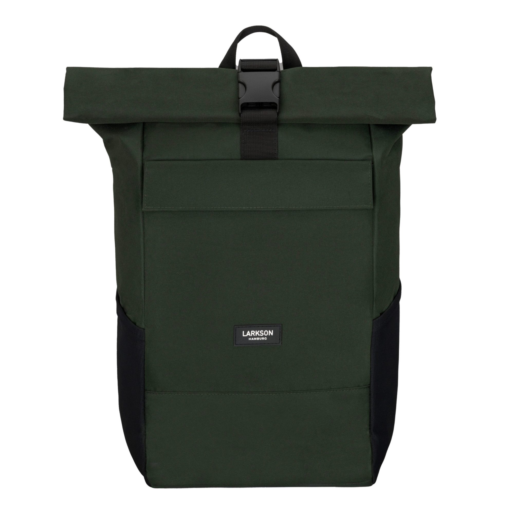 LARKSON Cityrucksack No 4, Rolltop Damen Herren, Laptop Fach (1-tlg), Wasserabweisend