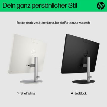 HP 24-cr0211ng All-in-One PC (23,8 Zoll, Intel N 100, UHD Graphics, 8 GB RAM, 512 GB SSD, Luftkühlung)