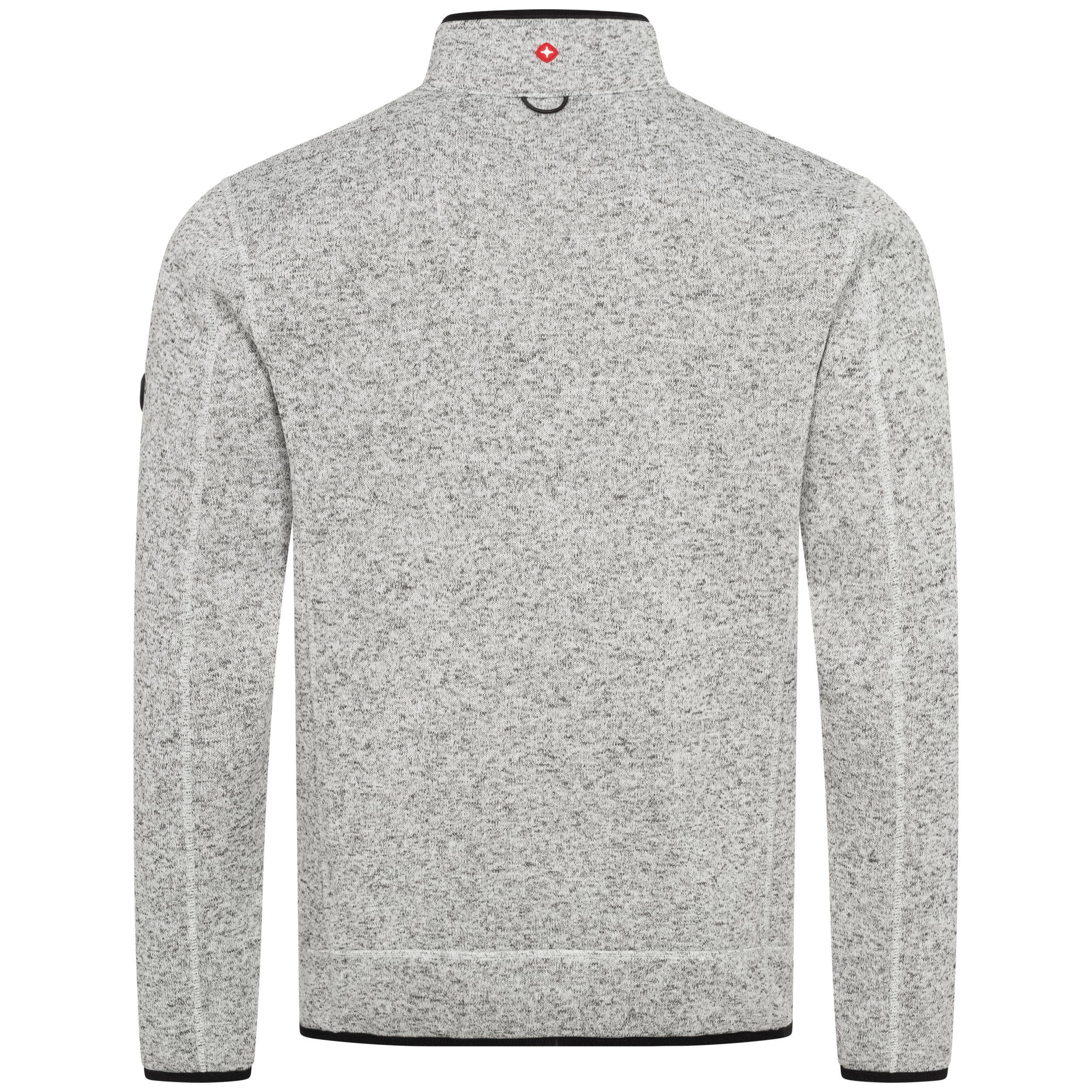Höhenhorn Strickfleecejacke Herren Jacke Fleece für Männer Strickfleece Outdoor Sweatshirt auch in Großen Größen verfügbar, angenehm weiche Innenseite