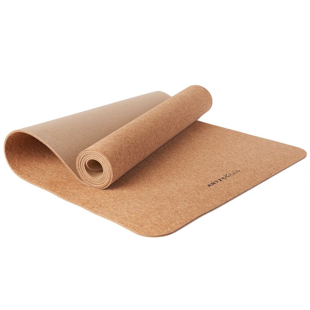 Yogamatte Yoga-Matte Kork Recycle Plus