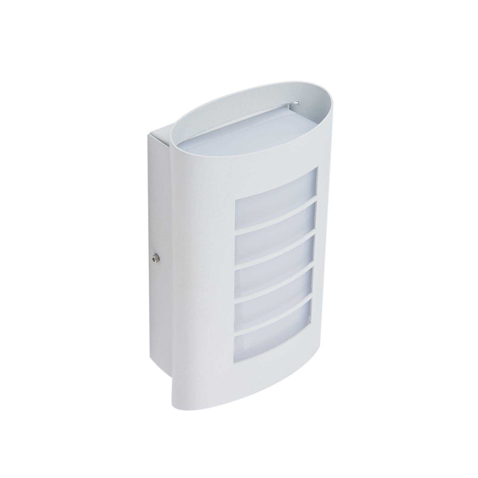 Lindby Außen-Wandleuchte Ismael, 1 x 9 W LED, warmweiß