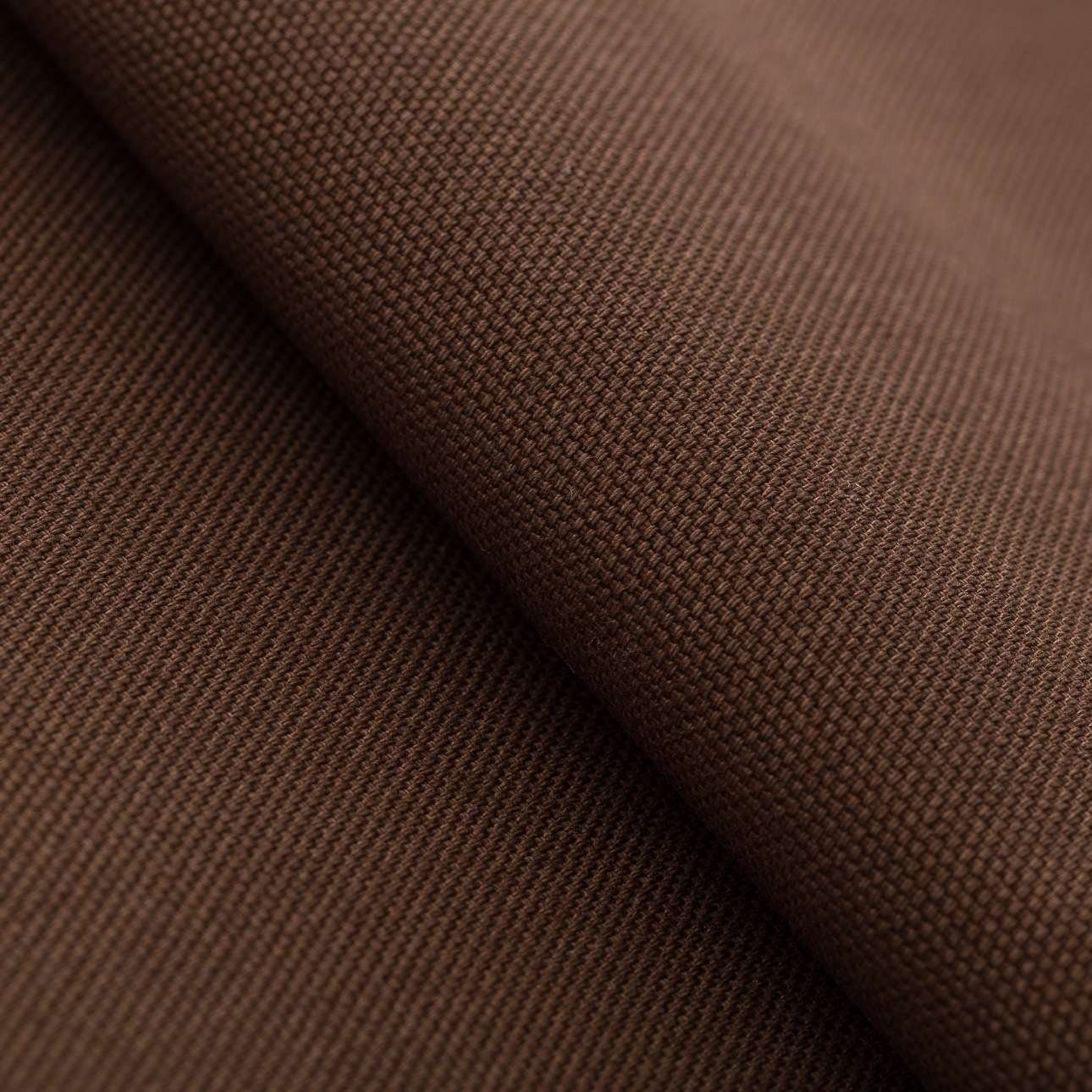 Dekoria cm, mit Vorhang mocca 40 Ösen Cotton x Panama, 130