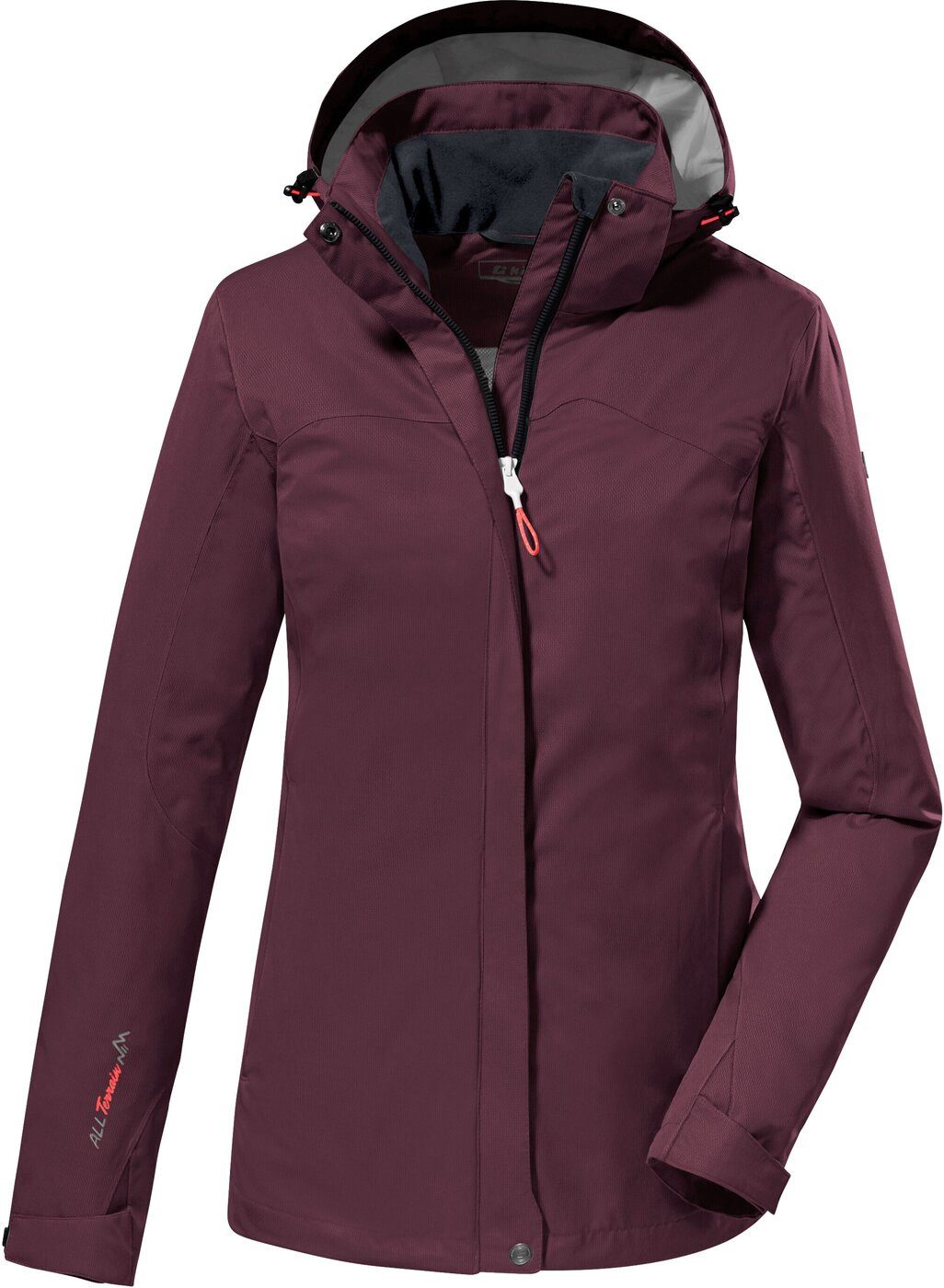 Killtec Regenjacke KOS 133 WMN JCKT WEINTRAUBE