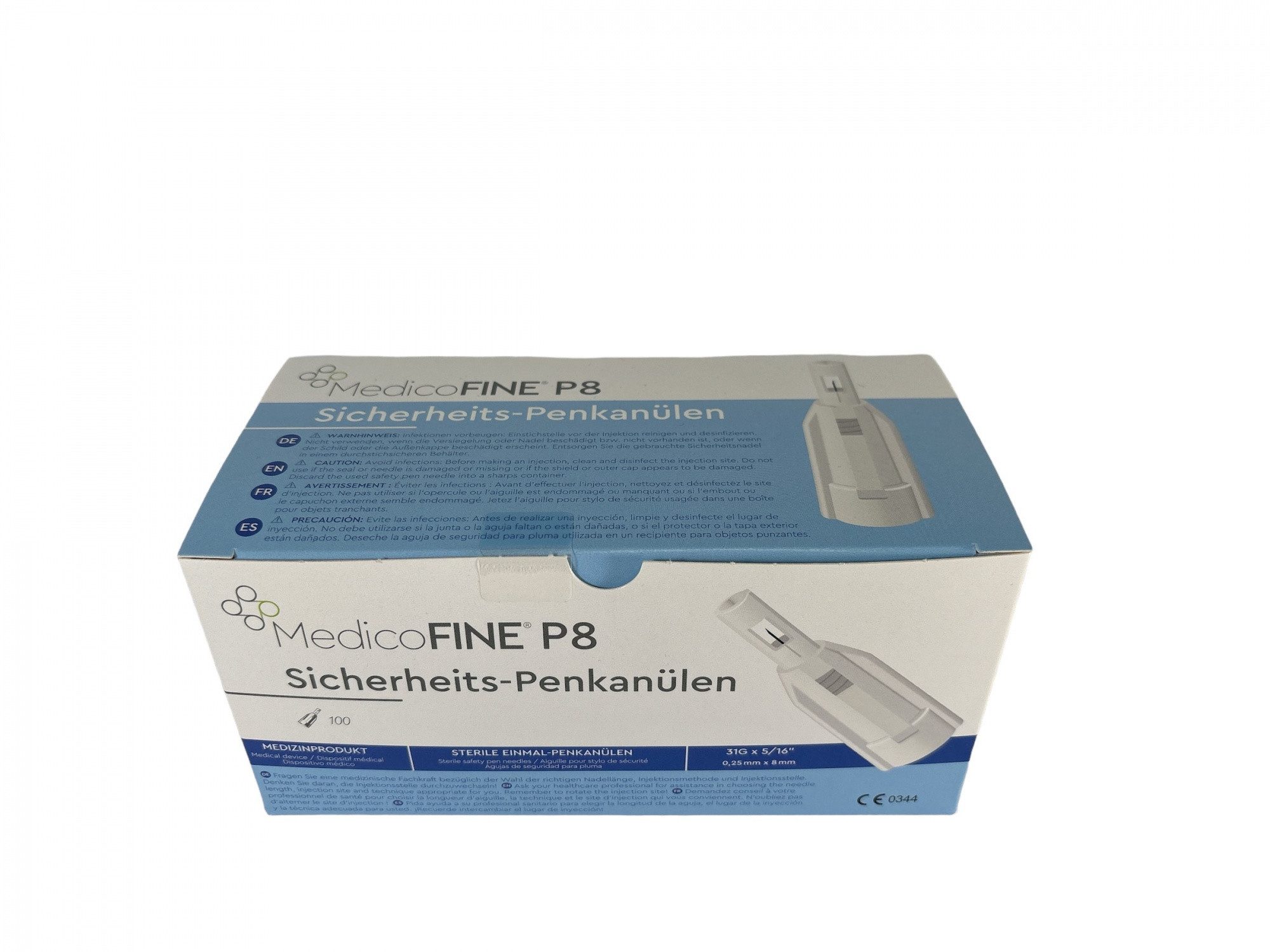 Medico-Lab GmbH Absaugspritze MedicoFINE® Sicherheits-Penkanülen - P8