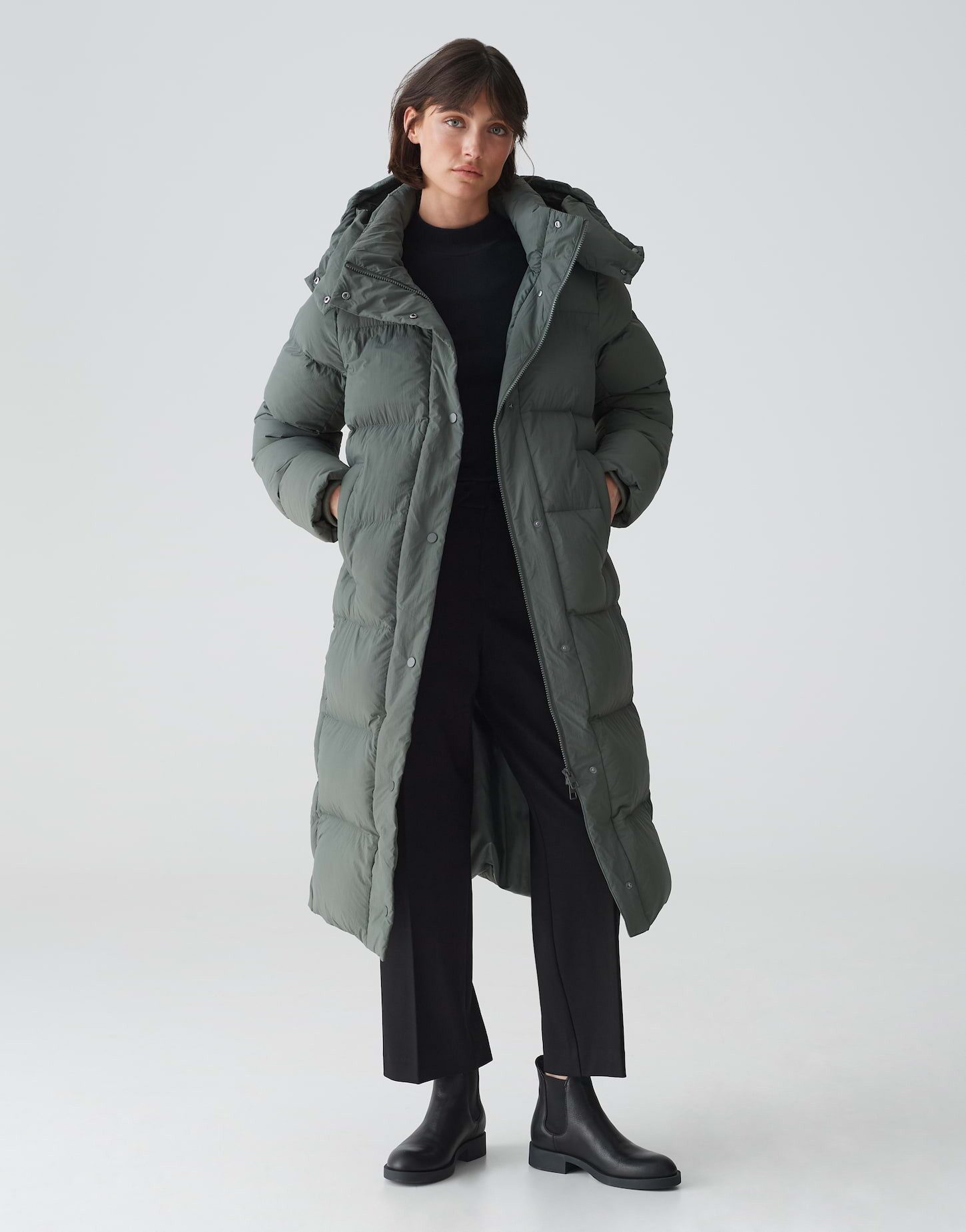 OPUS Steppmantel Halline lockere Passform Steppware wasserabweisend günstig online kaufen