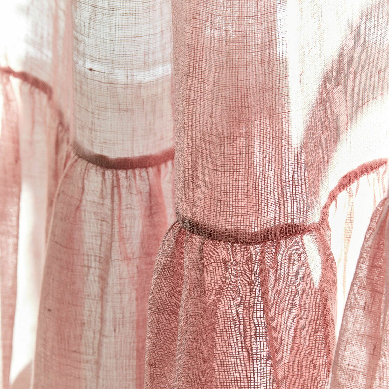 Vorhang Gardine Drimmelen rosa, Mirabeau