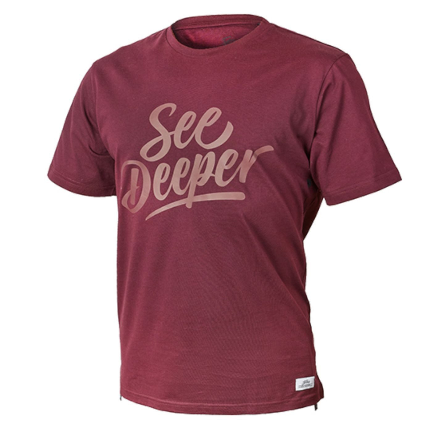 fortis T-Shirt Fortis T-Shirt See Deeper Maroon - Angelshirt