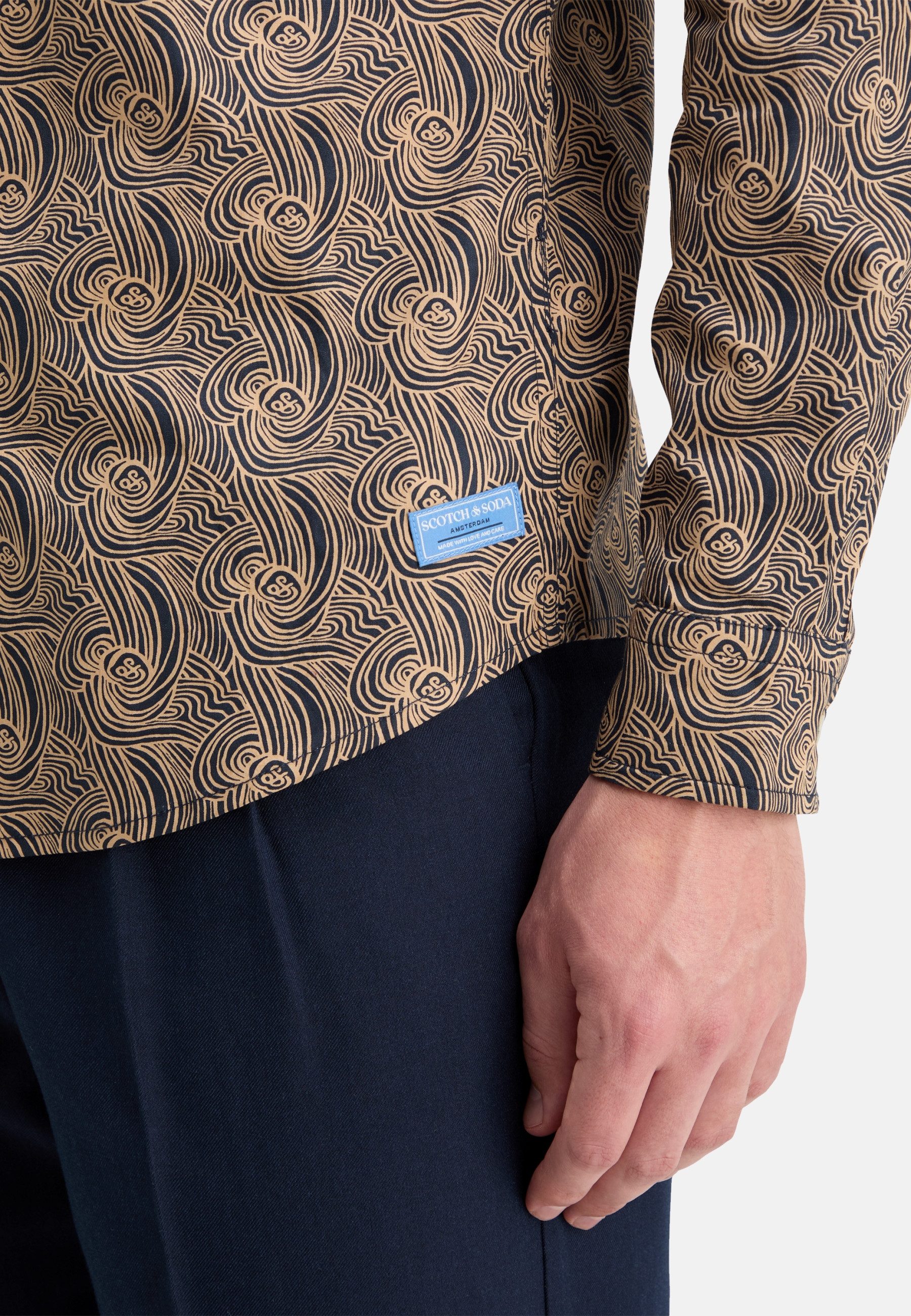 Scotch & Soda Langarmhemd Hemd Langarmhemd (1-tlg)