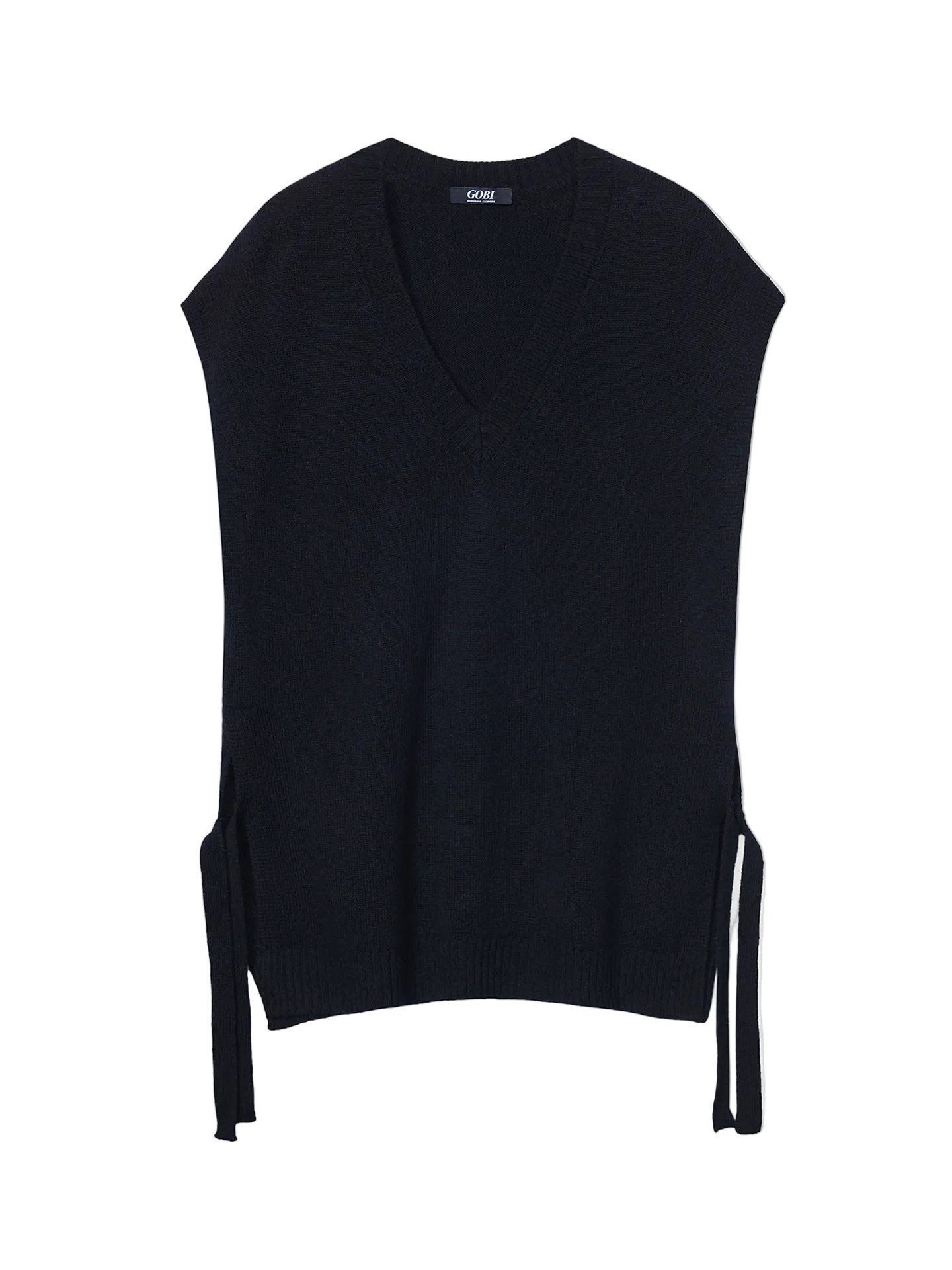 GOBI Cashmere Umstandstop Kaschmir-Umstandstop mit V-Ausschnitt