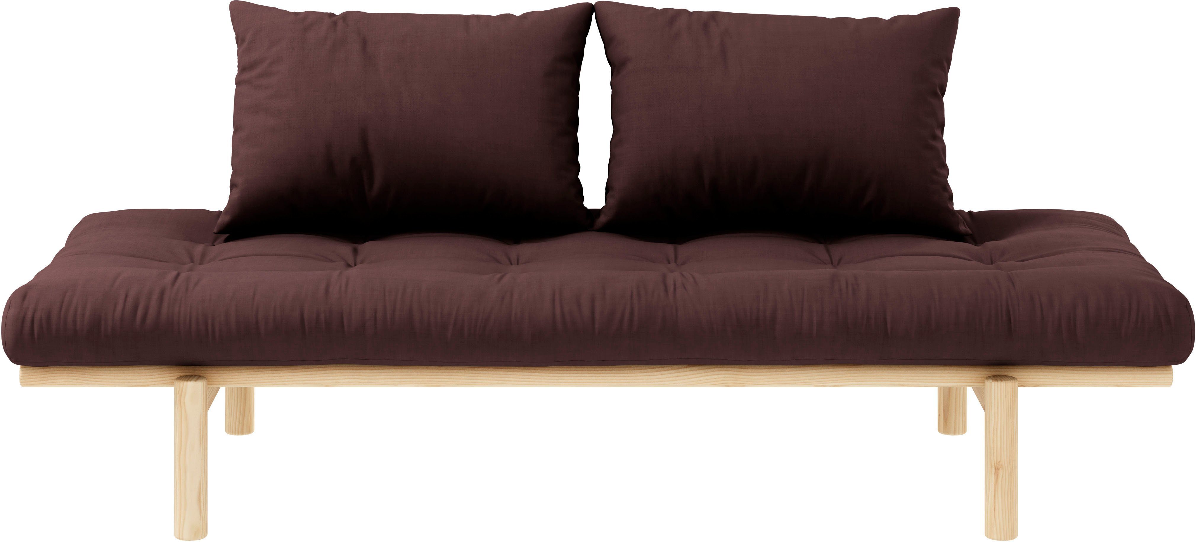 Karup Design Daybett Pace (Set, 2 tlg), aus massiven Kiefernholz, inkl. Futonmatratze