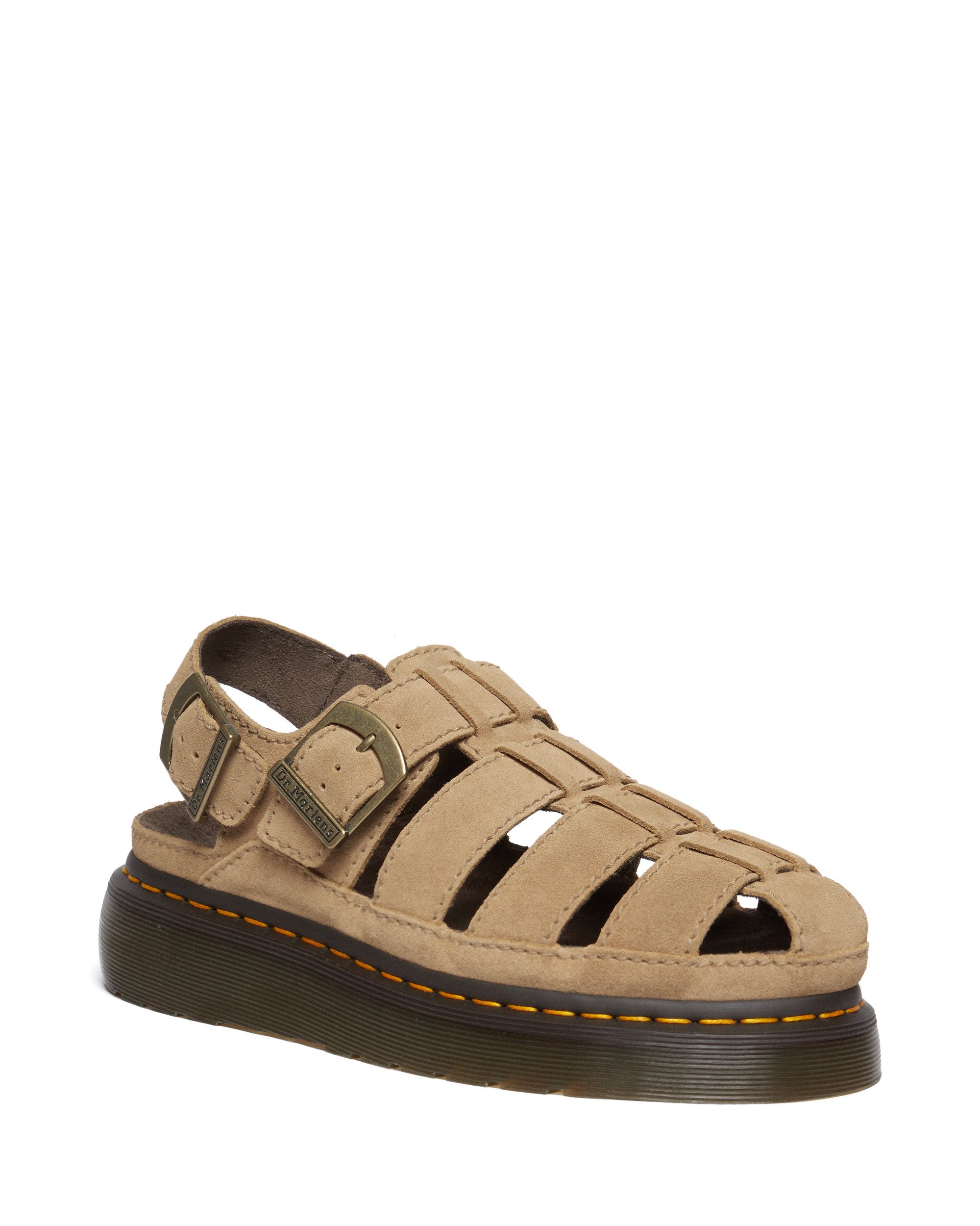 DR. MARTENS WRENLIE bronxsuede Sandale günstig online kaufen