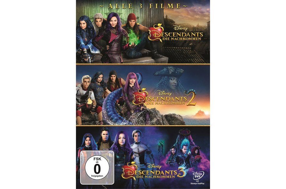 DVD Descendants - Die Nachkommen 1-3
