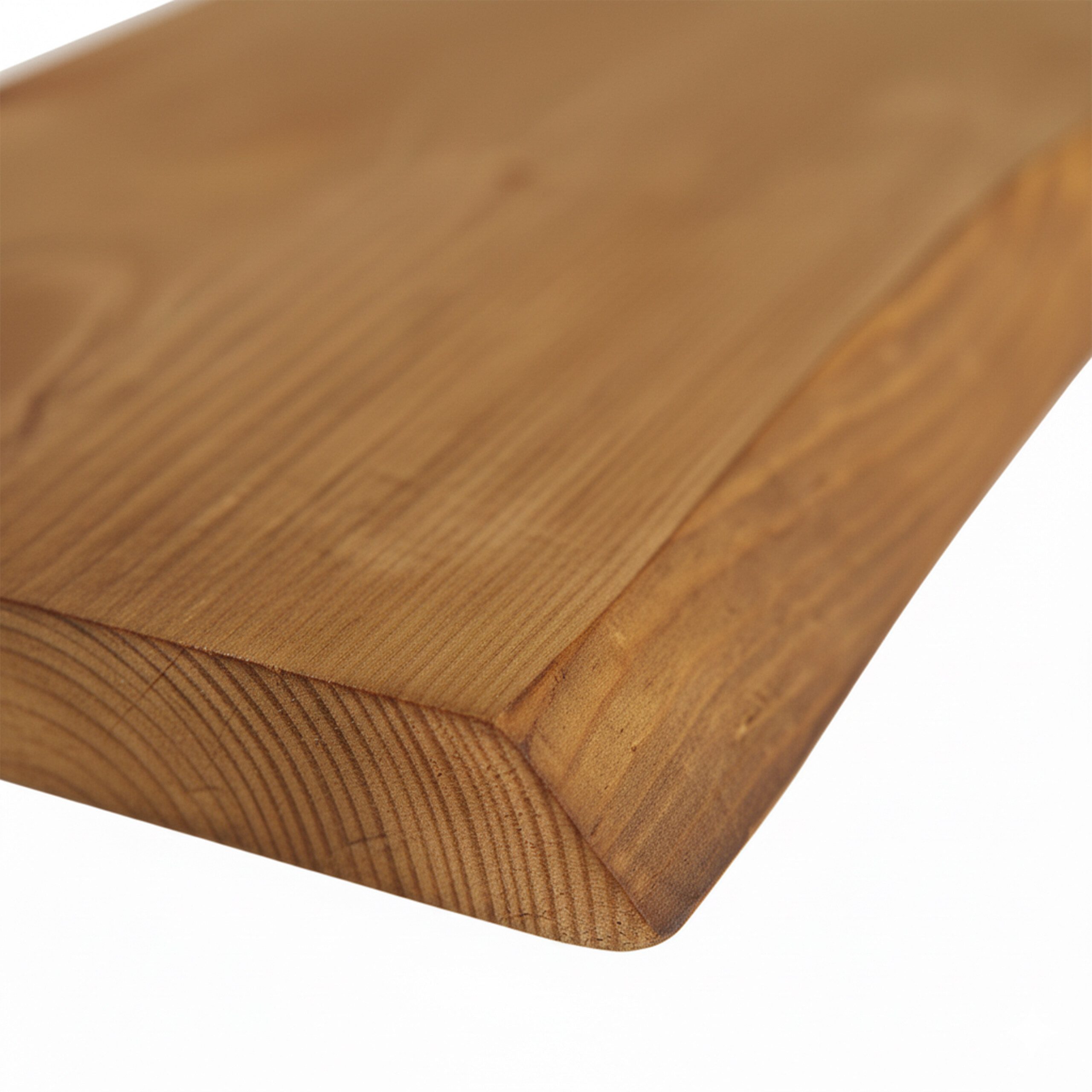 relaxdays Wandregal Massivholz Baumkante, 1-tlg., braun, 60 cm – Bild 5 von 5