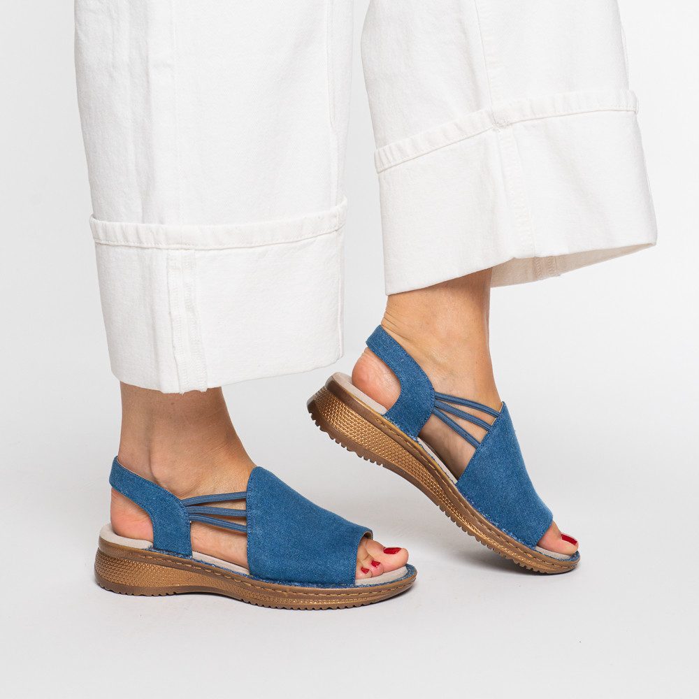 Ara HAWAII Riemchensandale Keilabsatz, Sandalette mit Gummizügen, in Schuhw günstig online kaufen
