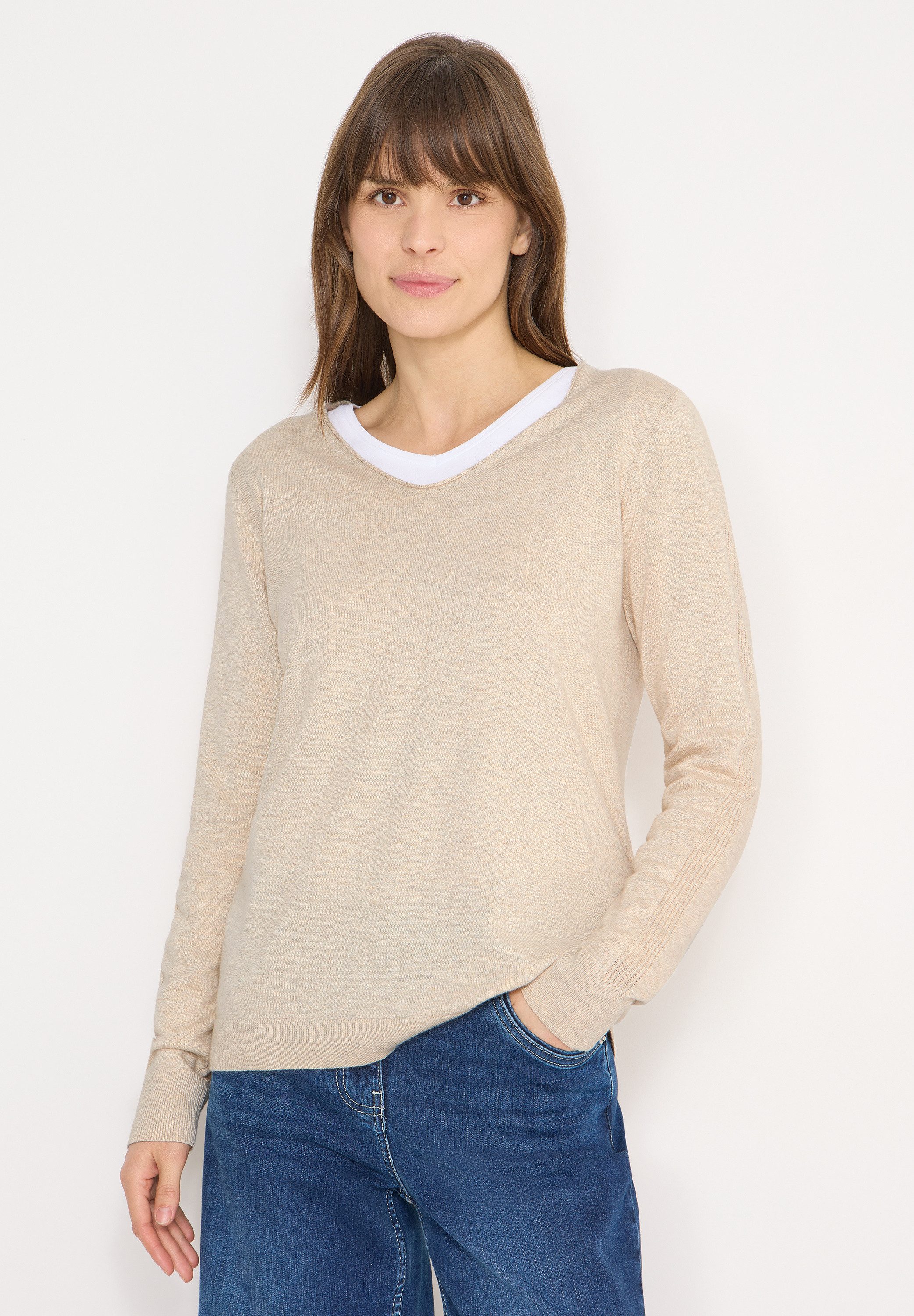 CECIL Strickpullover im soften Baumwoll-Mix