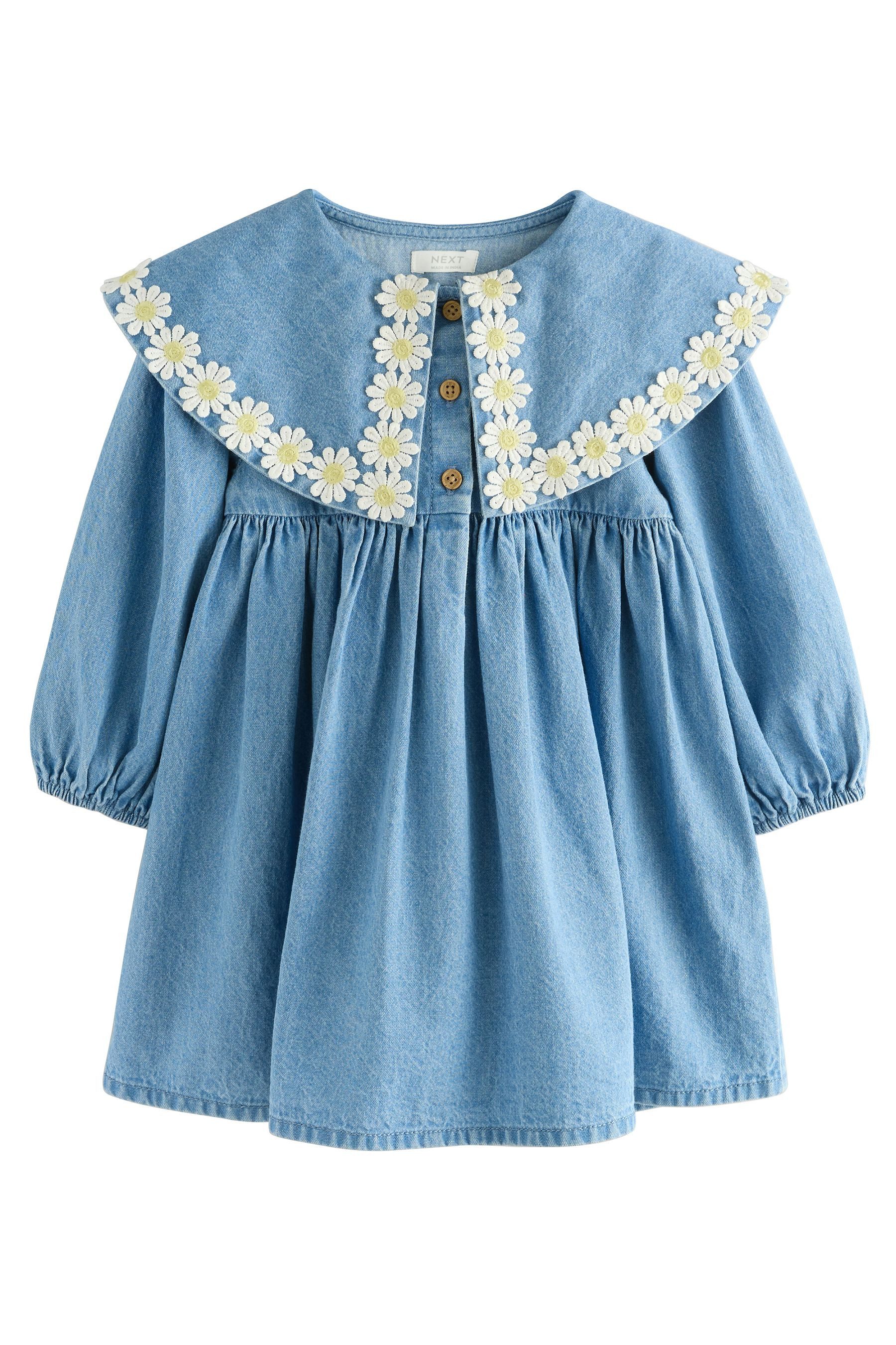 Next Jeanskleid Daisy Kleid mit Kragen günstig online kaufen