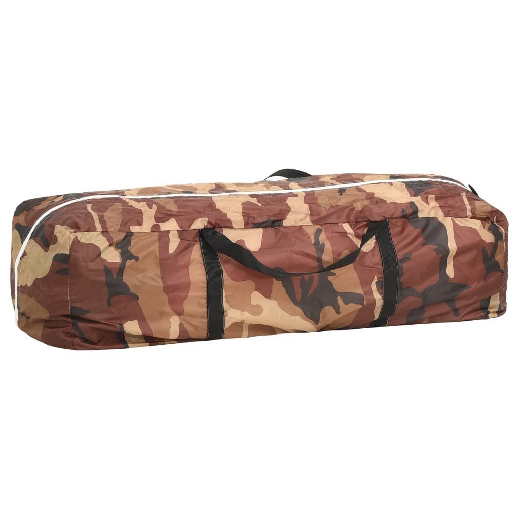 vidaXL Sonnendach Camouflage Pooldach 500x43 Poolüberdachung Poolpavillon Pool-Abdeckplane Poolzelt Stoff