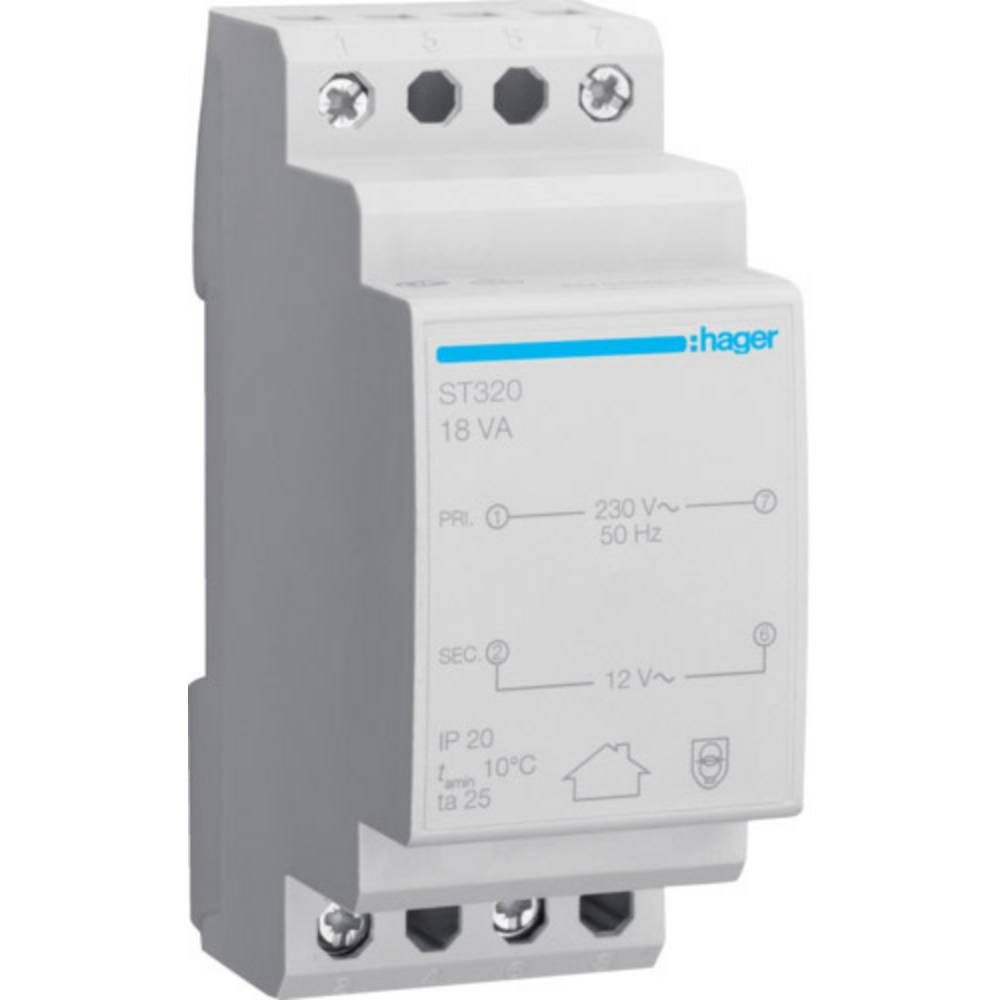 Sicherheitstrafo 230V/12V Trafo
