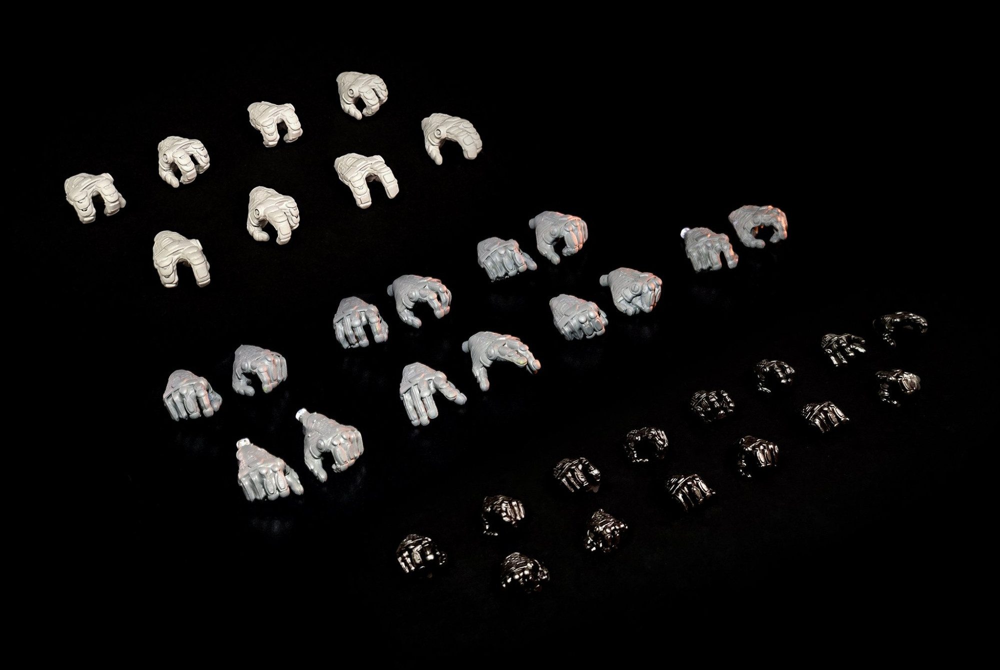 Four Horsemen Toy Design Actionfigur Cosmic Legions Hvalkatar: Book One T.U.5.C.C. Hands Pack Actionfiguren