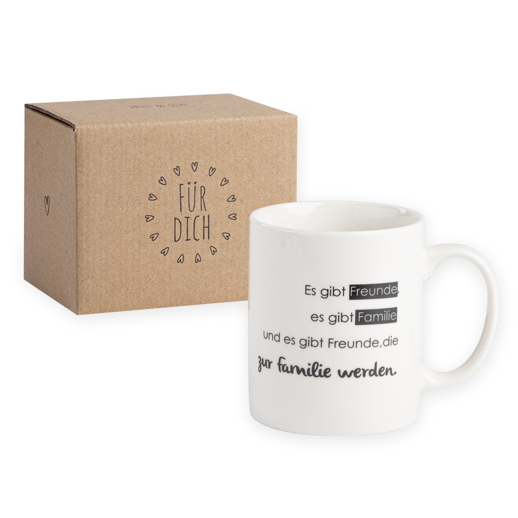 ILP Tasse Kaffeebecher Lieblingsmensch mit Spruch, Keramik | Tassen