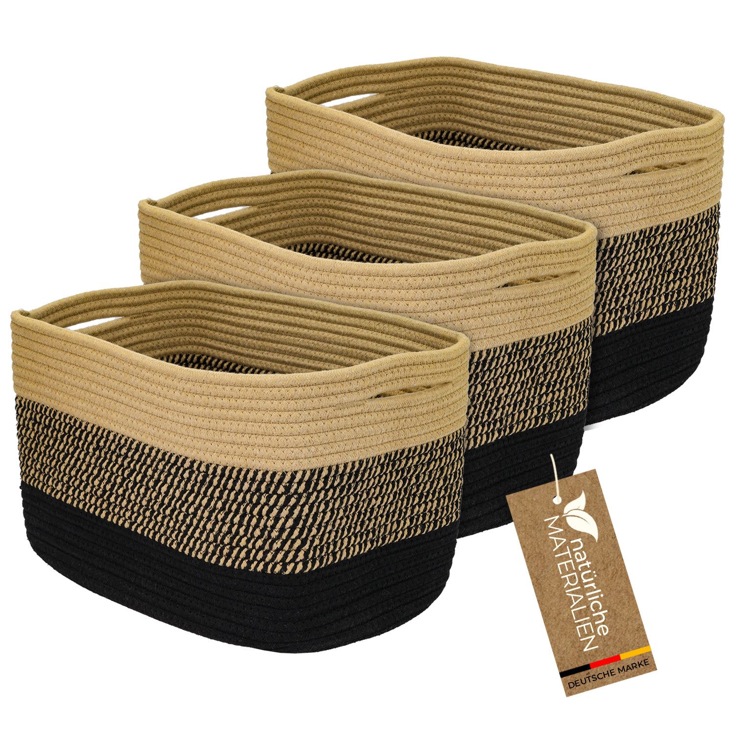 HMF Aufbewahrungskorb Aufbewahrungskorb mit versteckten Griffen, für Kallax günstig online kaufen