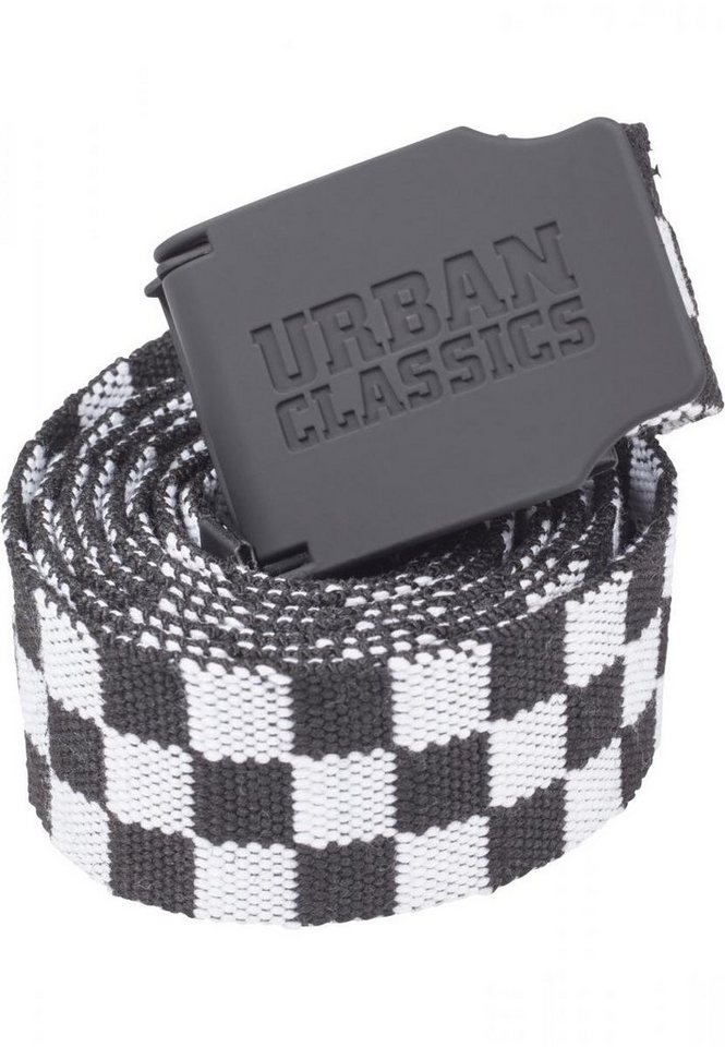 Hüftgürtel URBAN Canvas UC CLASSICS 150cm Accessoires Checkerboard Belt