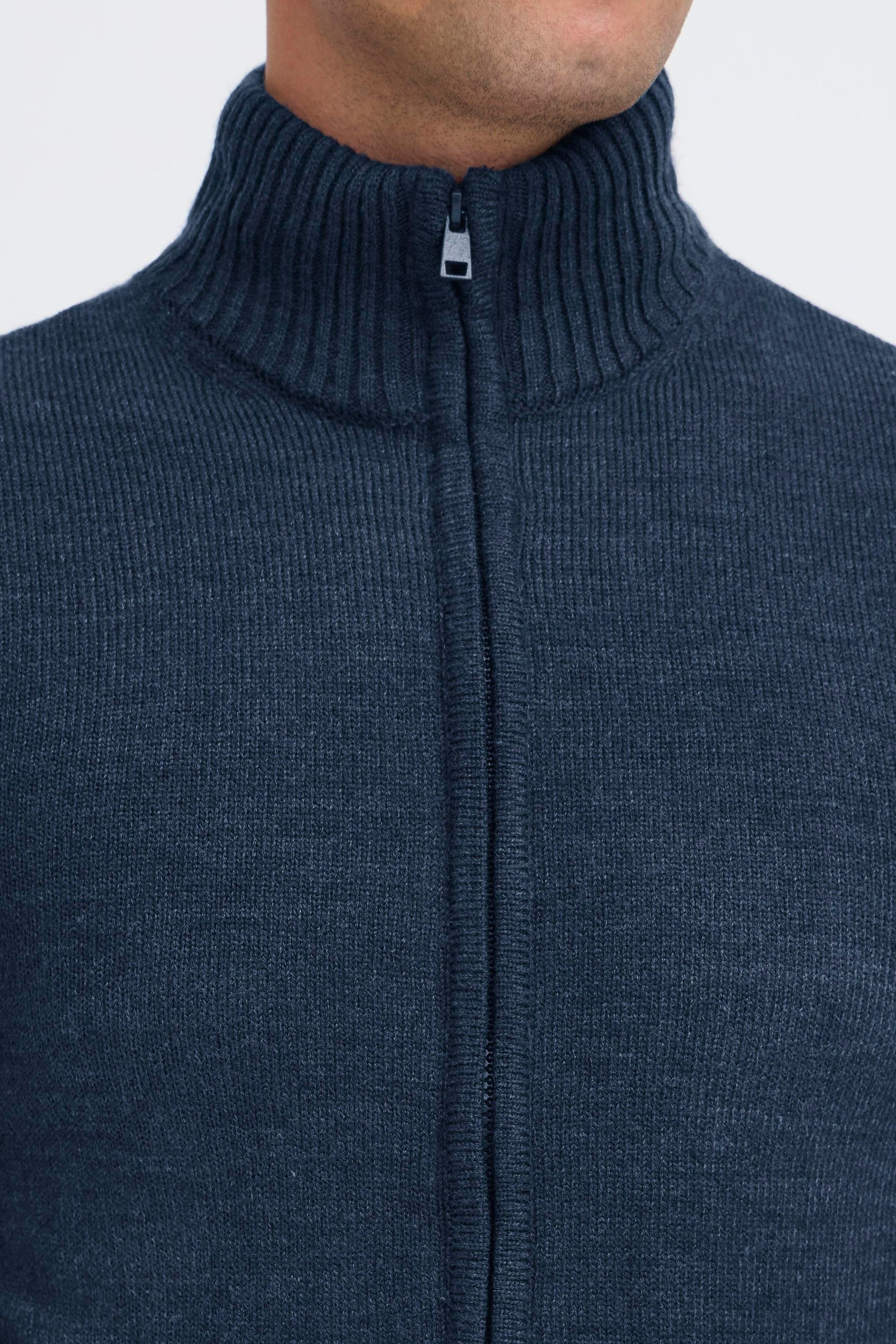Blend Strickjacke BHRycel Stilvolle Strickjacke mit Reißverschluss