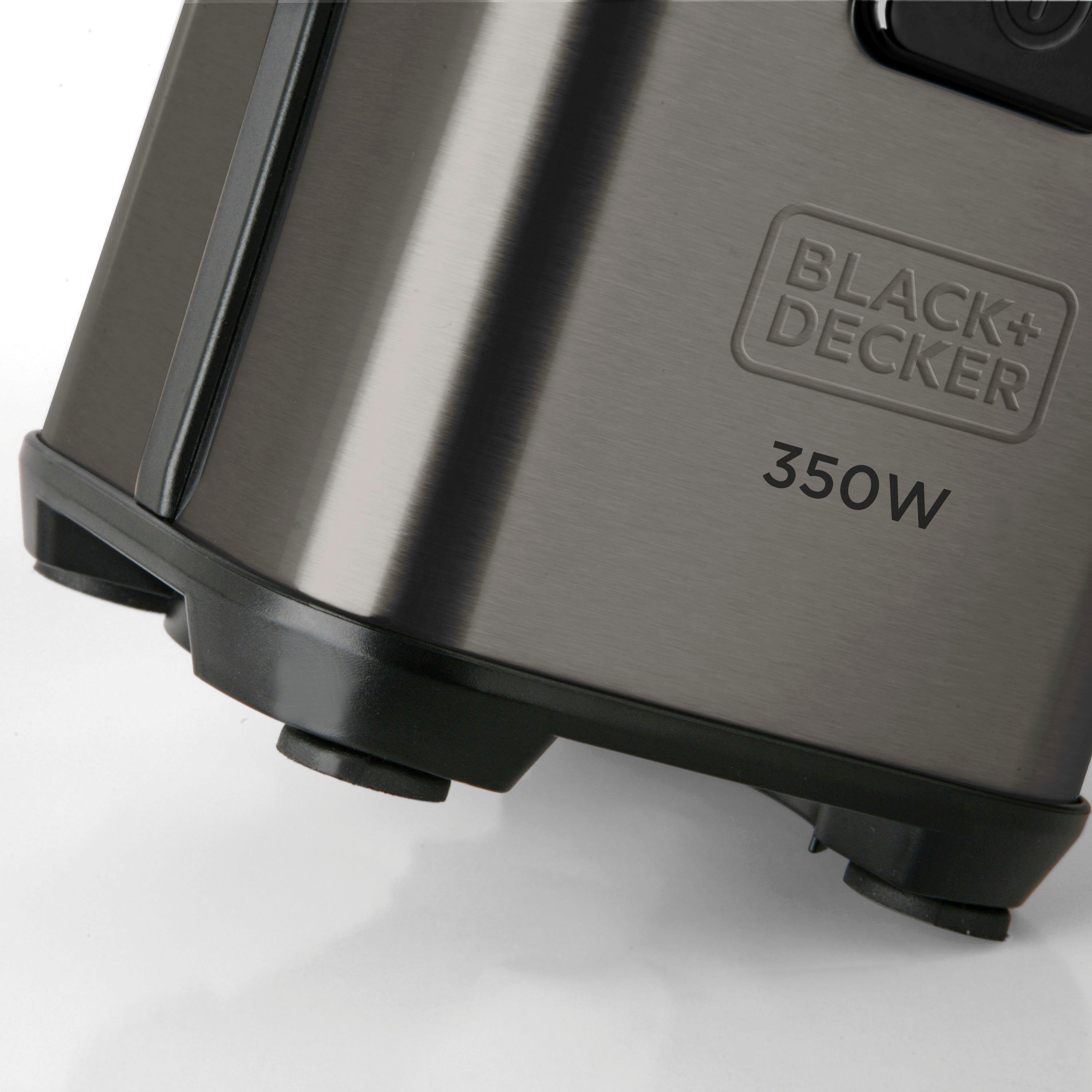 350 Black BXJBA350E, + Smoothiemaker Decker Standmixer Edelstahl W,