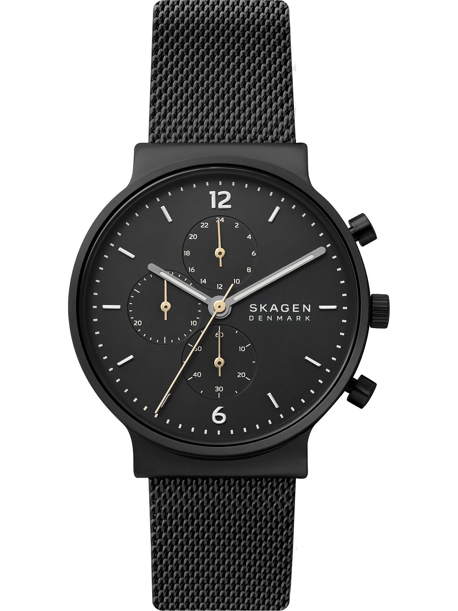 SKAGEN Chronograph Skagen Herren-Uhren Analog Quarz