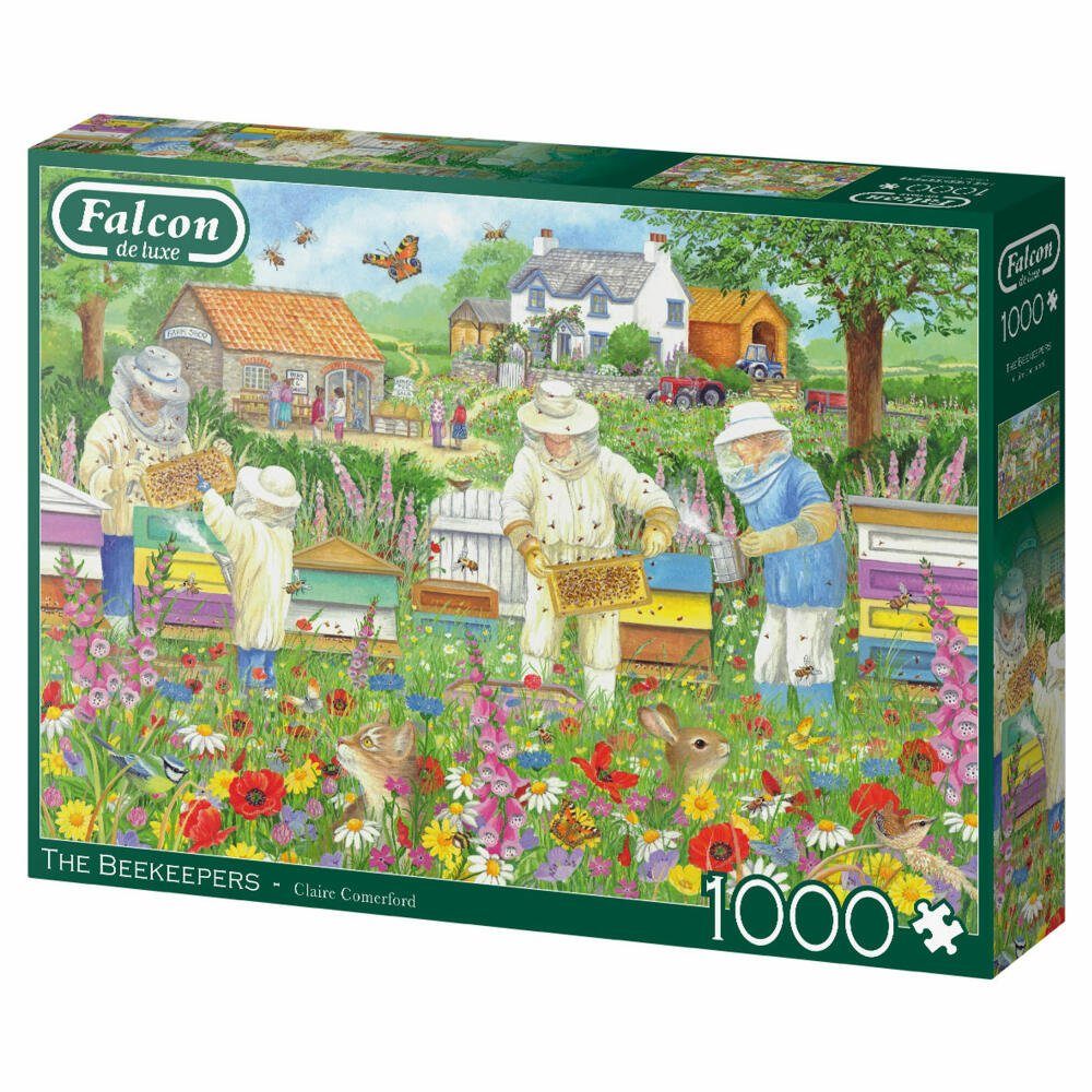 1000 Falcon The Puzzle 1000 Teile, Jumbo Beekeepers Spiele Puzzleteile
