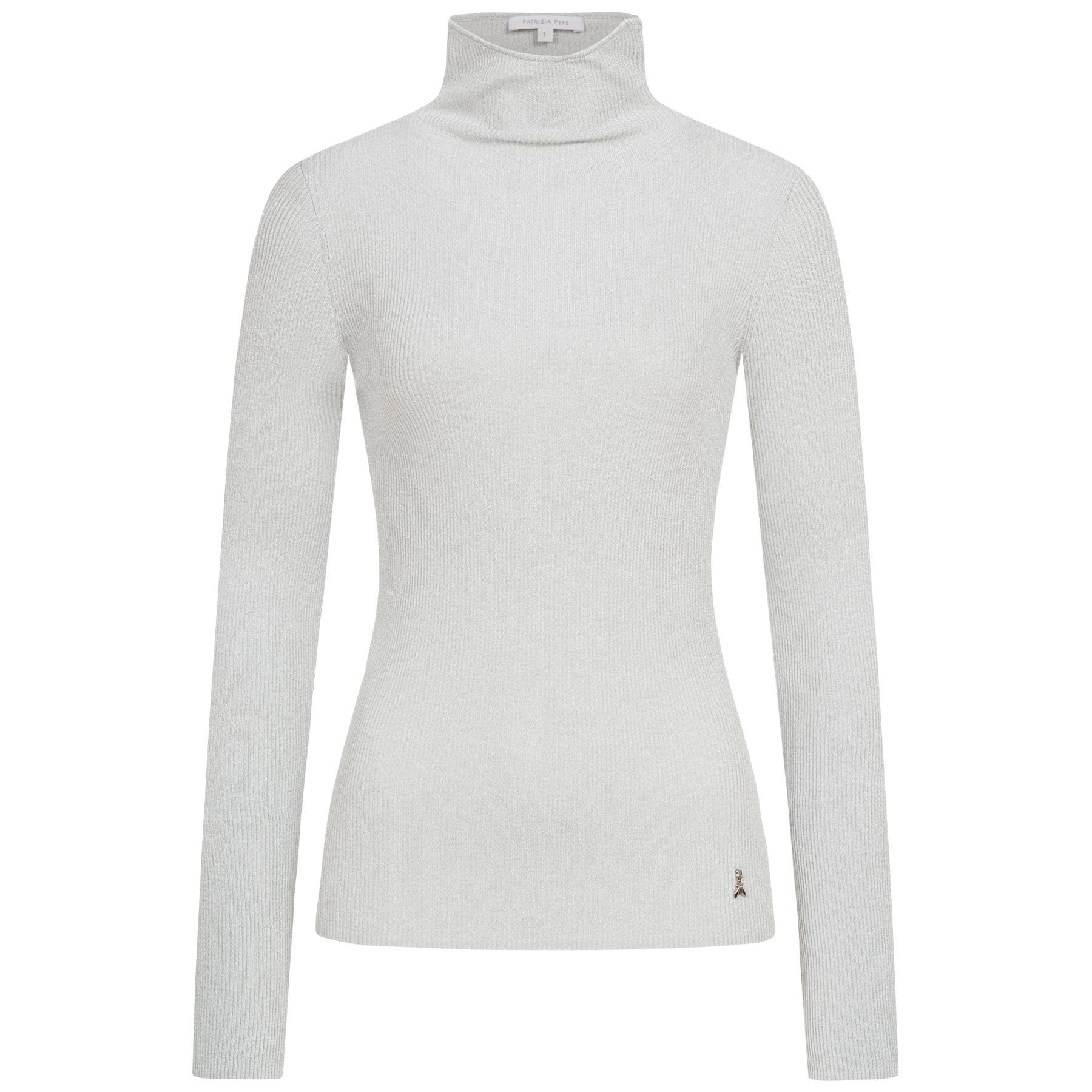 Patrizia Pepe Rollkragenpullover Pullover mit Viskose