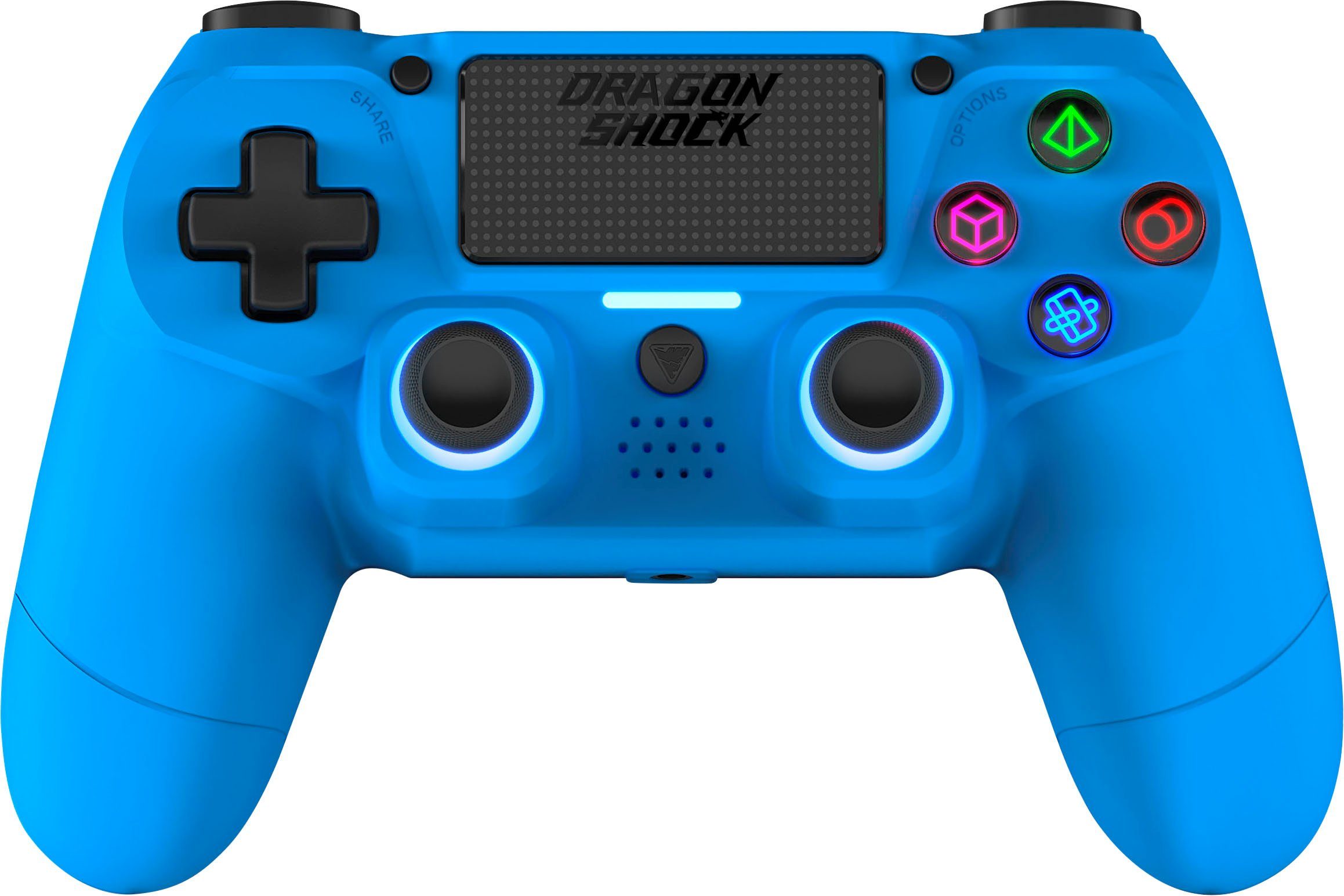 DRAGONSHOCK Mizar Wireless PS4 für Controller blau