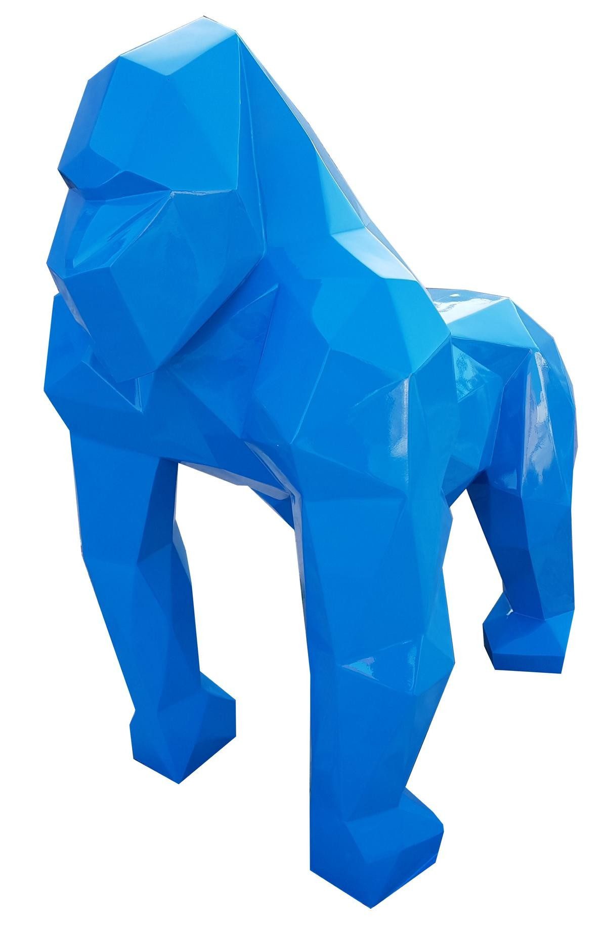 Xlmoebel Dekofigur Abstrakte Deko Figur Statue 128cm Gorilla Skulptur, Made in Europa