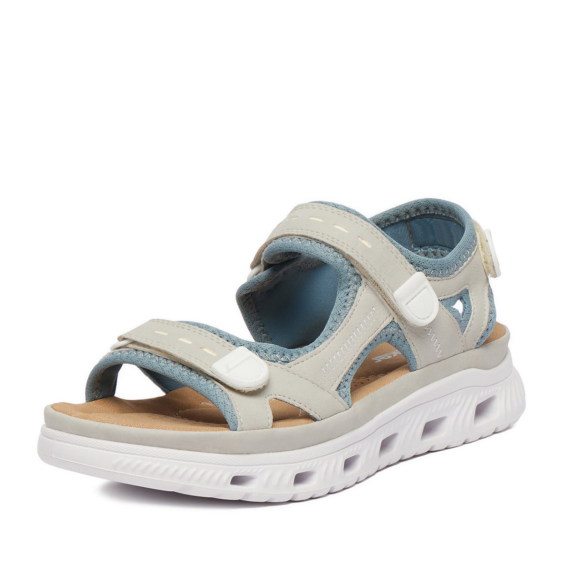 Rieker Rieker Damen-Sandalen Grau 64074-40 Sandale