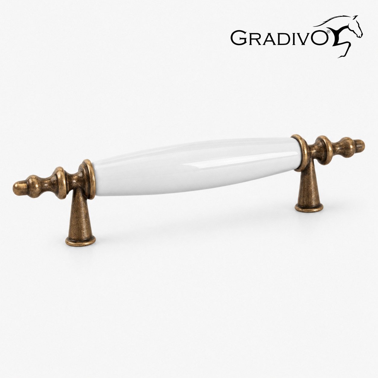 Gradivo Möbelgriff Schrankgriff Bügelgriff 930 - Bronze, 128 mm