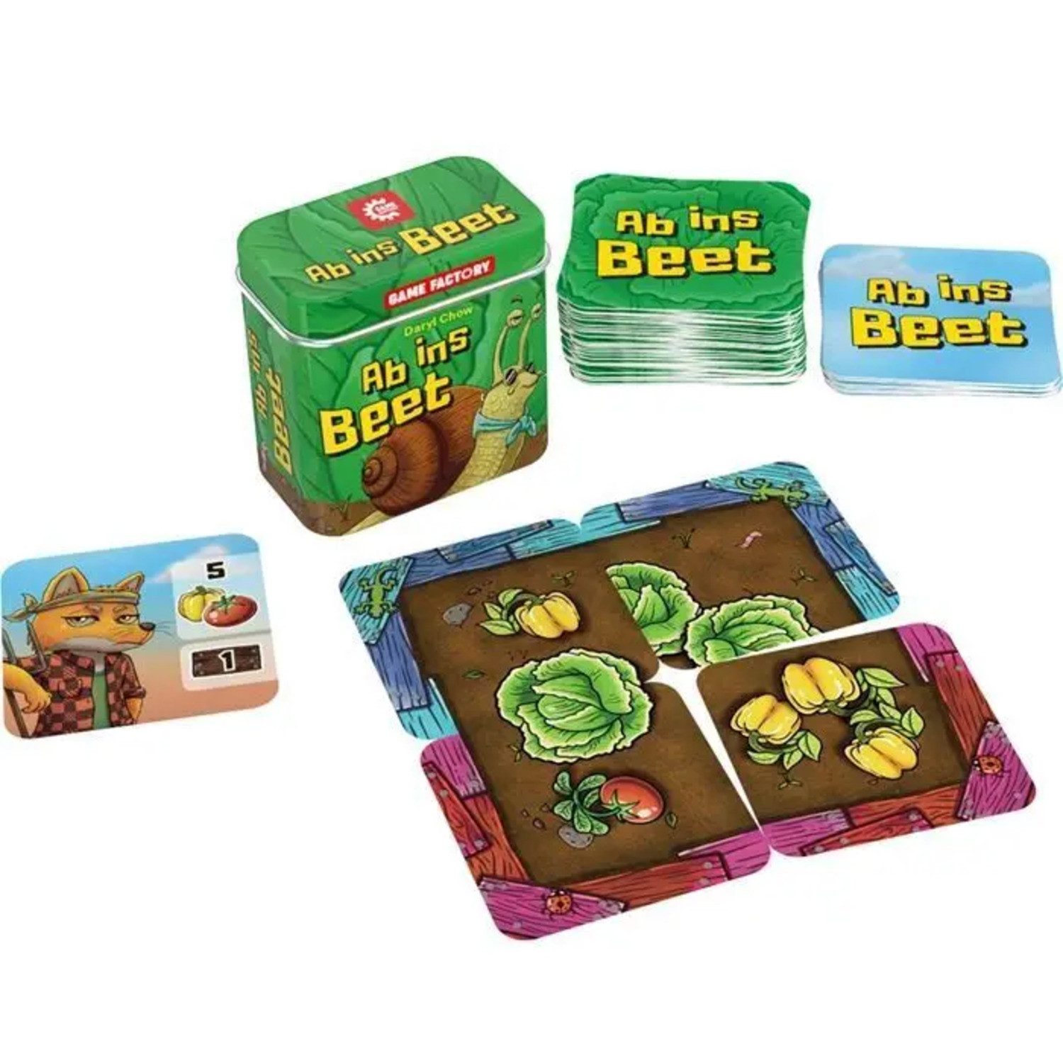 BrainBox Spiel Ab ins Beet