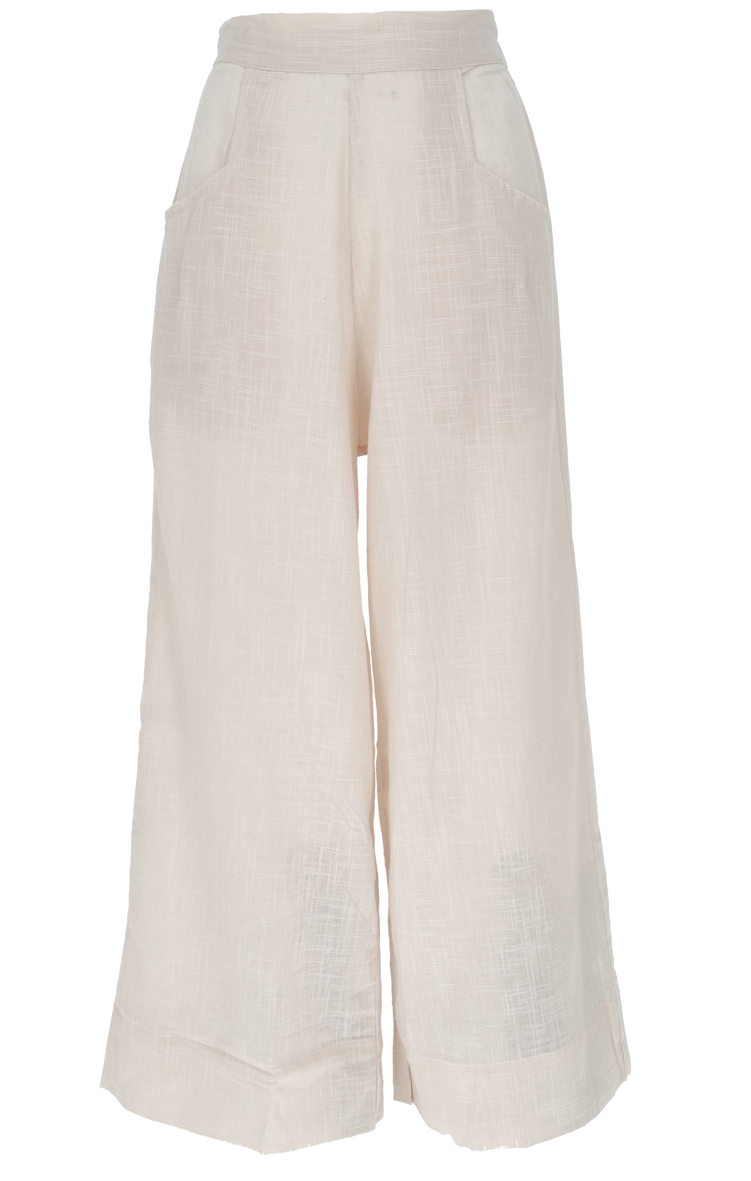 Guru-Shop Relaxhose Boho Baumwollhose mit hohem günstig online kaufen