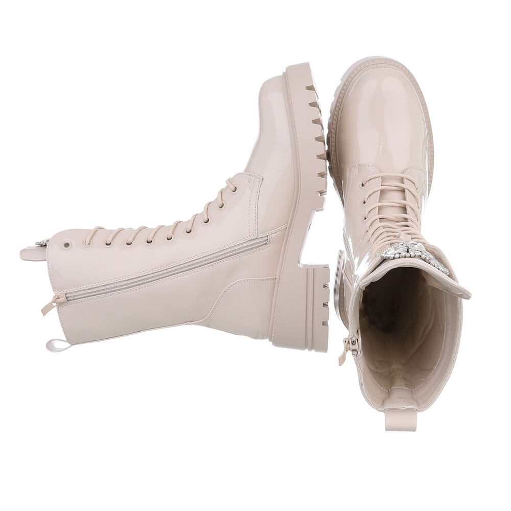 Ital-Design Damen Schnürschuhe Freizeit Schnürstiefelette (87214570) günstig online kaufen