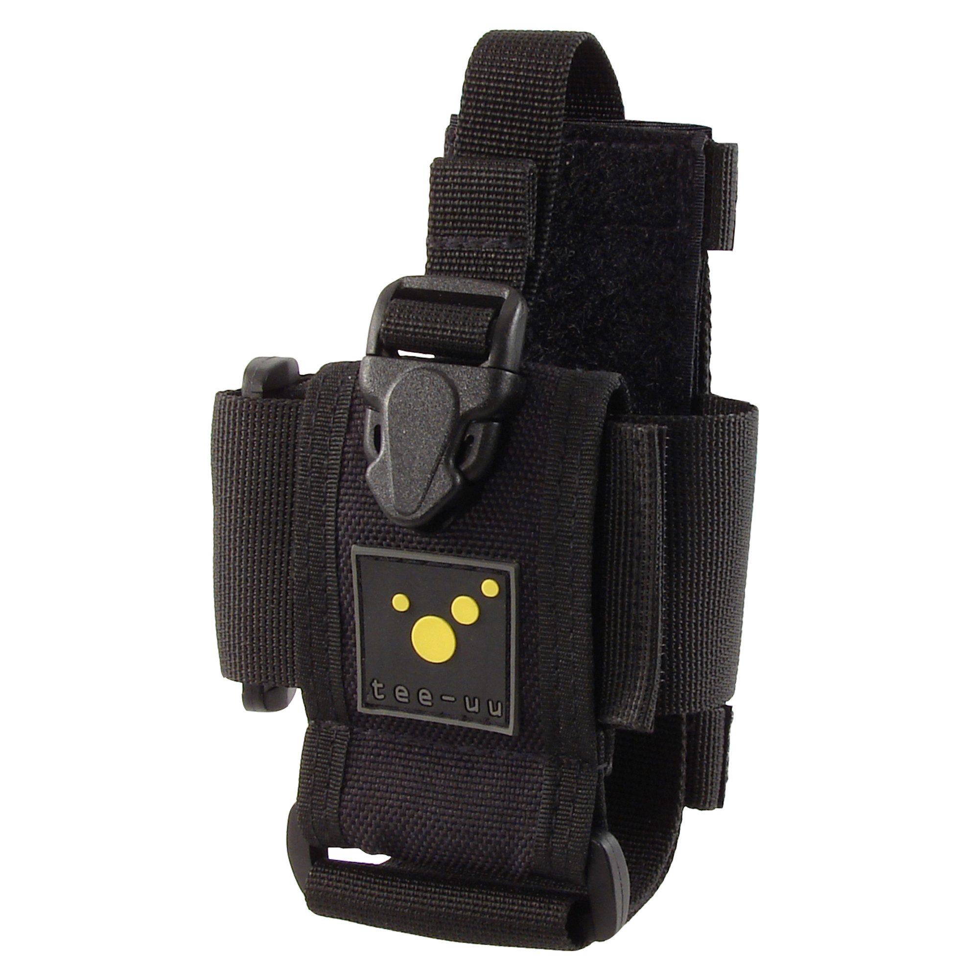 tee-uu Arzttasche tee-uu RING XL Smartphone-Holster Schwarz 9 x 14 x 4 cm