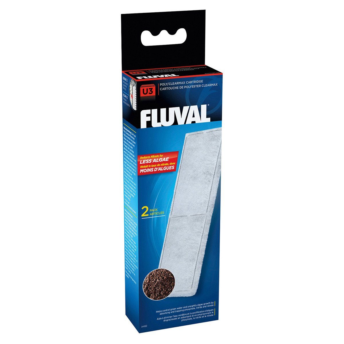 Aquariumfilter U3 Clearmax Filtereinsatz 2er Pack