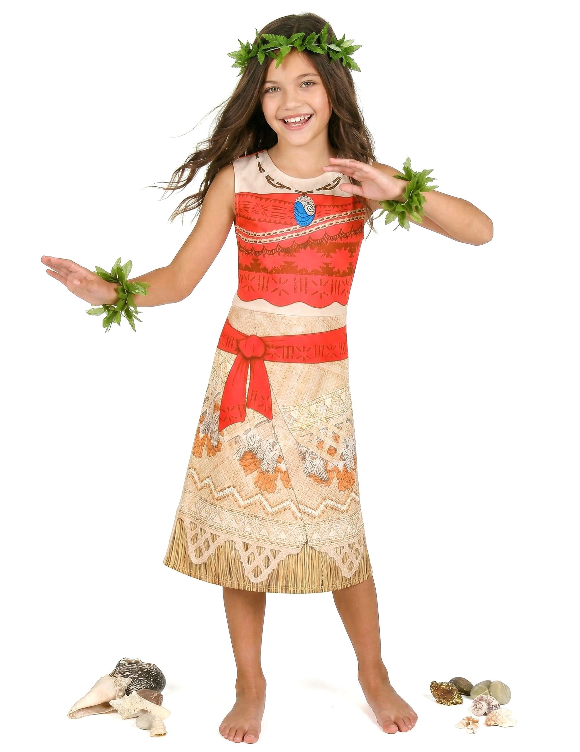 Disguise Kostüm Vaiana Kostüm für Mädchen Disney Basic