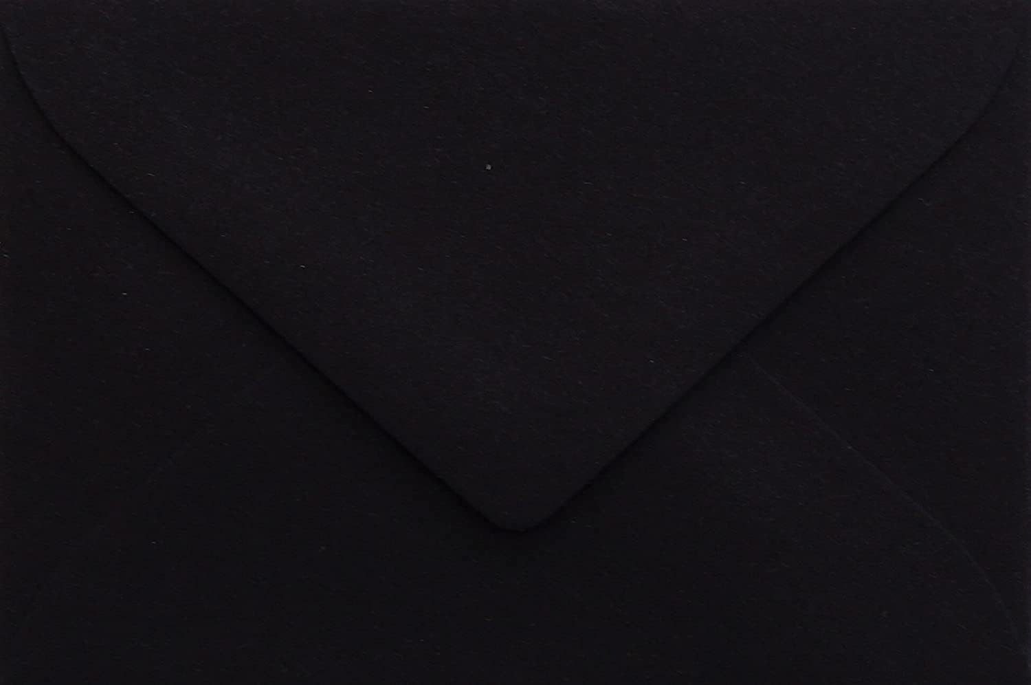 Briefumschläge24Plus Briefumschlag 25 Mini 6 x 9 cm Briefumschläge Visitenkarten größe Schwarz, 60 x 90 mm Briefumschläge Visitenkarten größe Schwarz