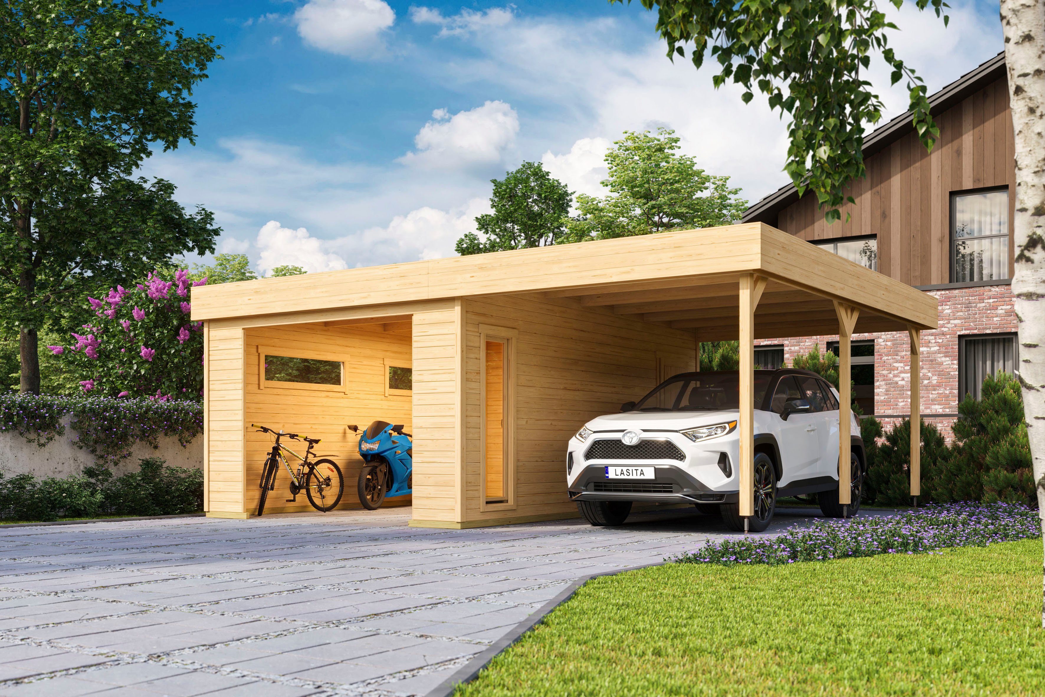 LASITA MAJA Garage Bahamas (mit zusätzlichem Eingang)