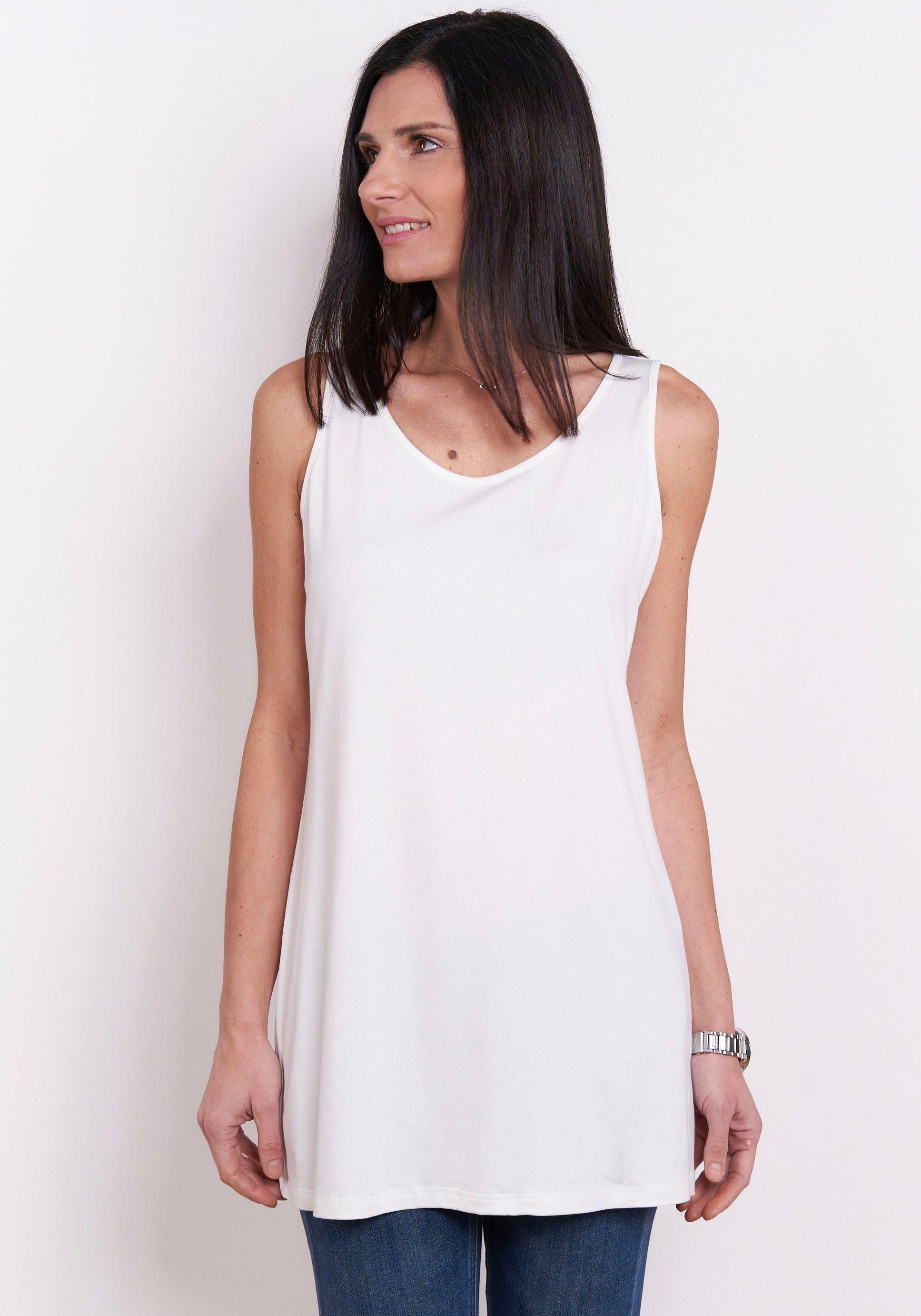 Seidel Moden Longtop Sommertop mit Viskose und Stretch - MADE IN GERMANY