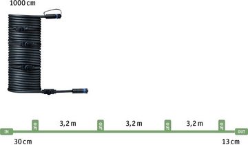 Paulmann Outdoor Plug&Shine 10m IP68 Lampen-Verbindungskabel, (1000 cm), 1 in - 5 out