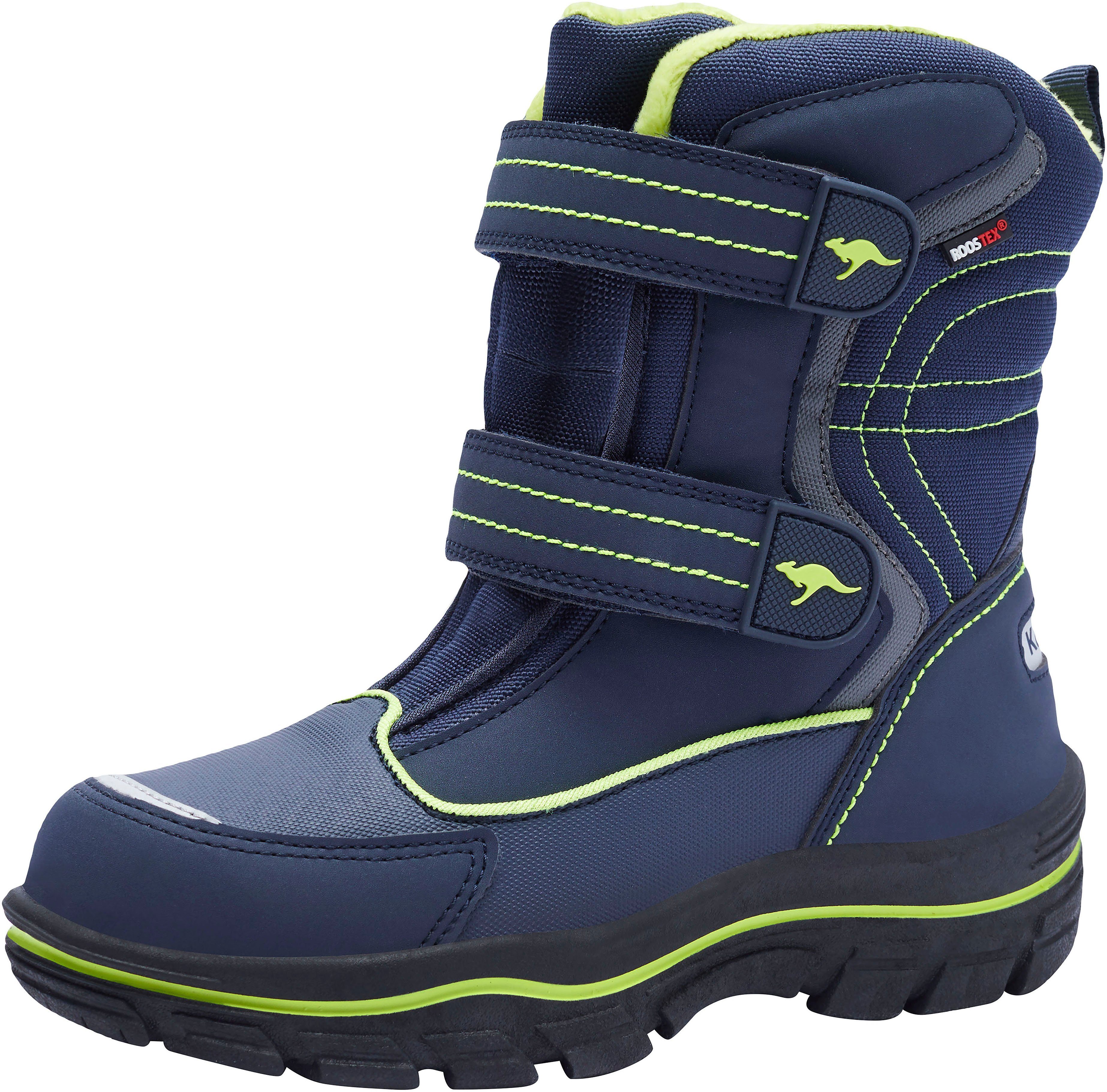 KangaROOS K-Leno V Roostex Winterstiefel wasserdicht mit Klettverschluss | Stiefel